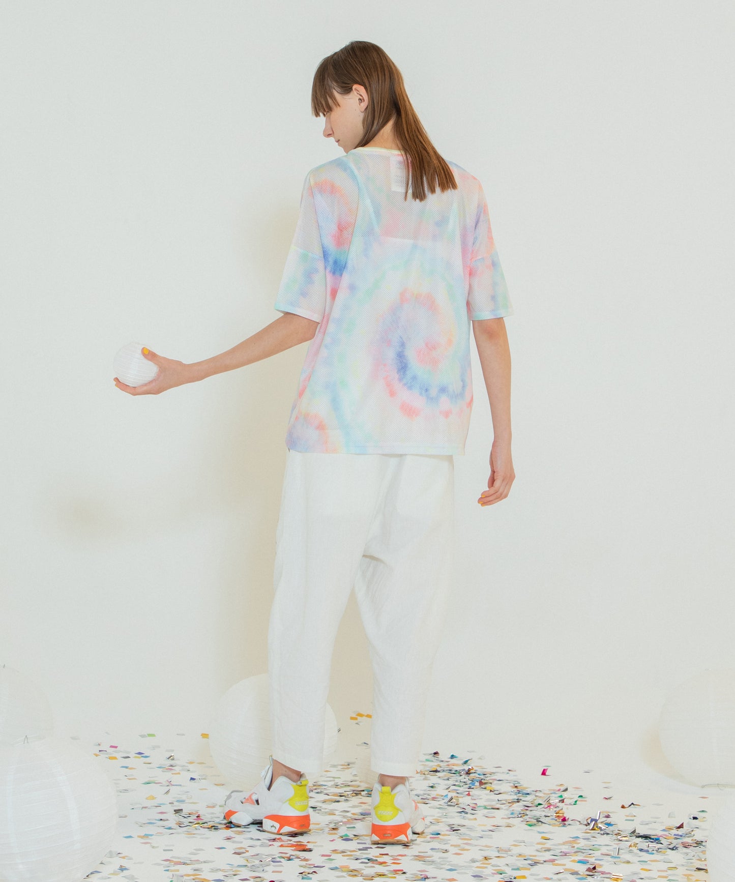 Linen UTAGE Embroi Pants