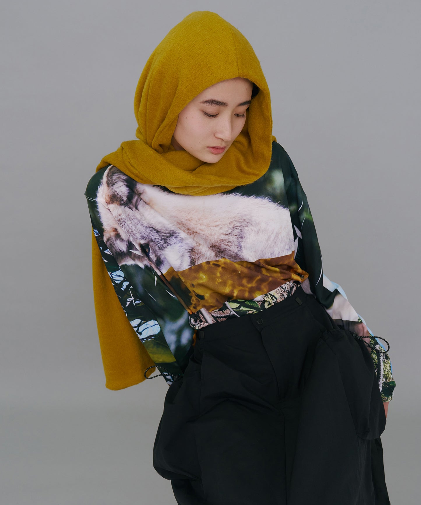 DIRECT PRINT L/S T-SHIRT