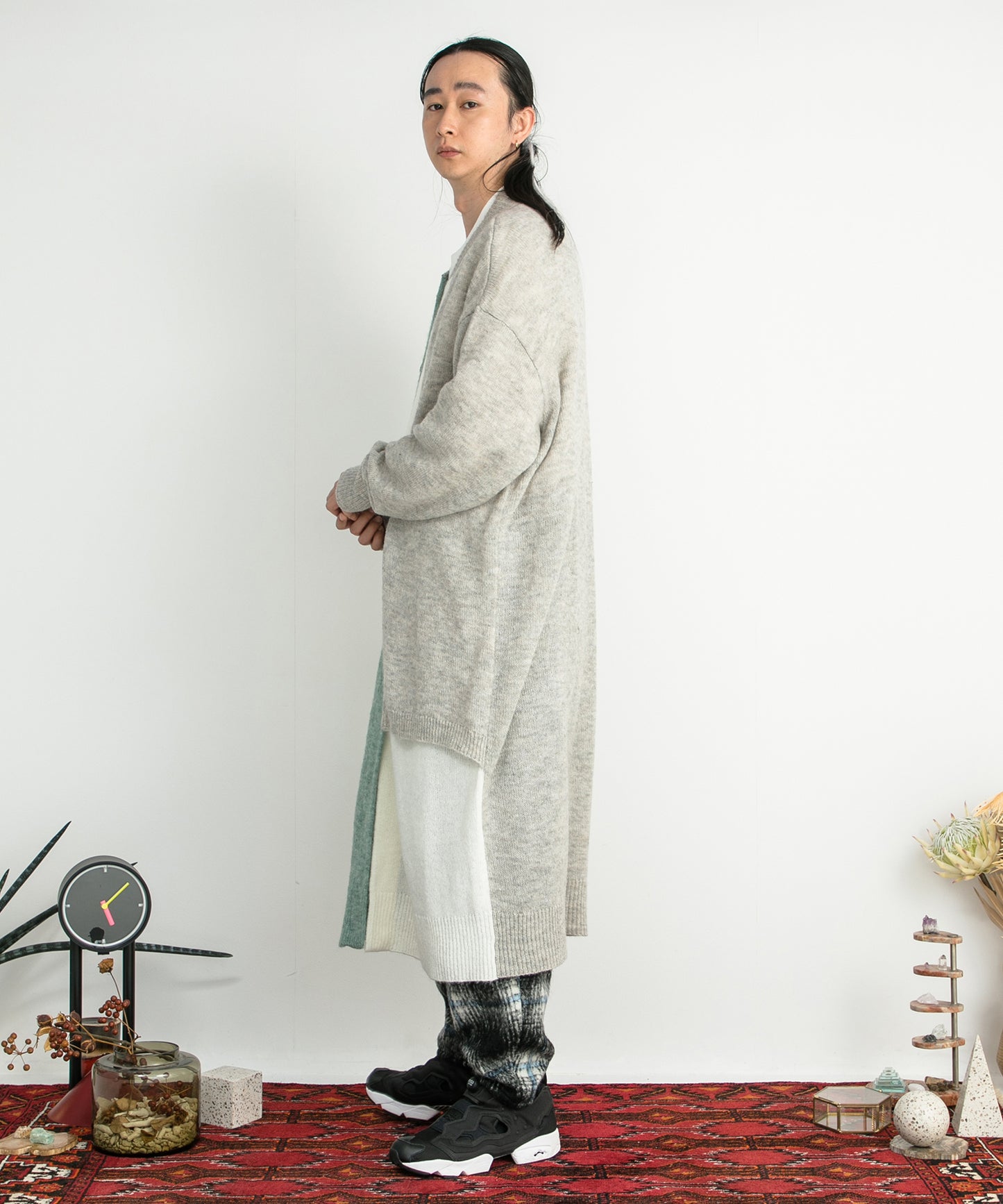 Mohair Layer Light Knit Coat