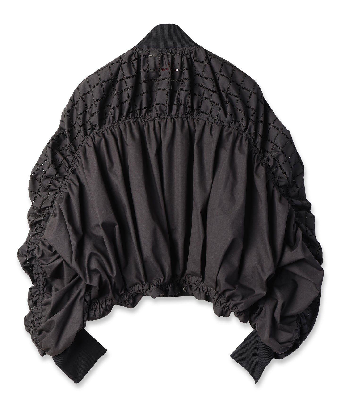 CHECK LACE BLOUSON / チェックレース ブルゾン 【納期8月中旬】