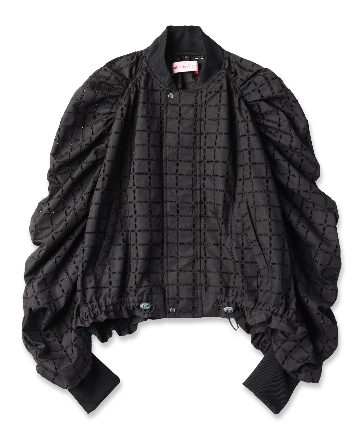 CHECK LACE BLOUSON / チェックレース ブルゾン 【納期8月中旬】