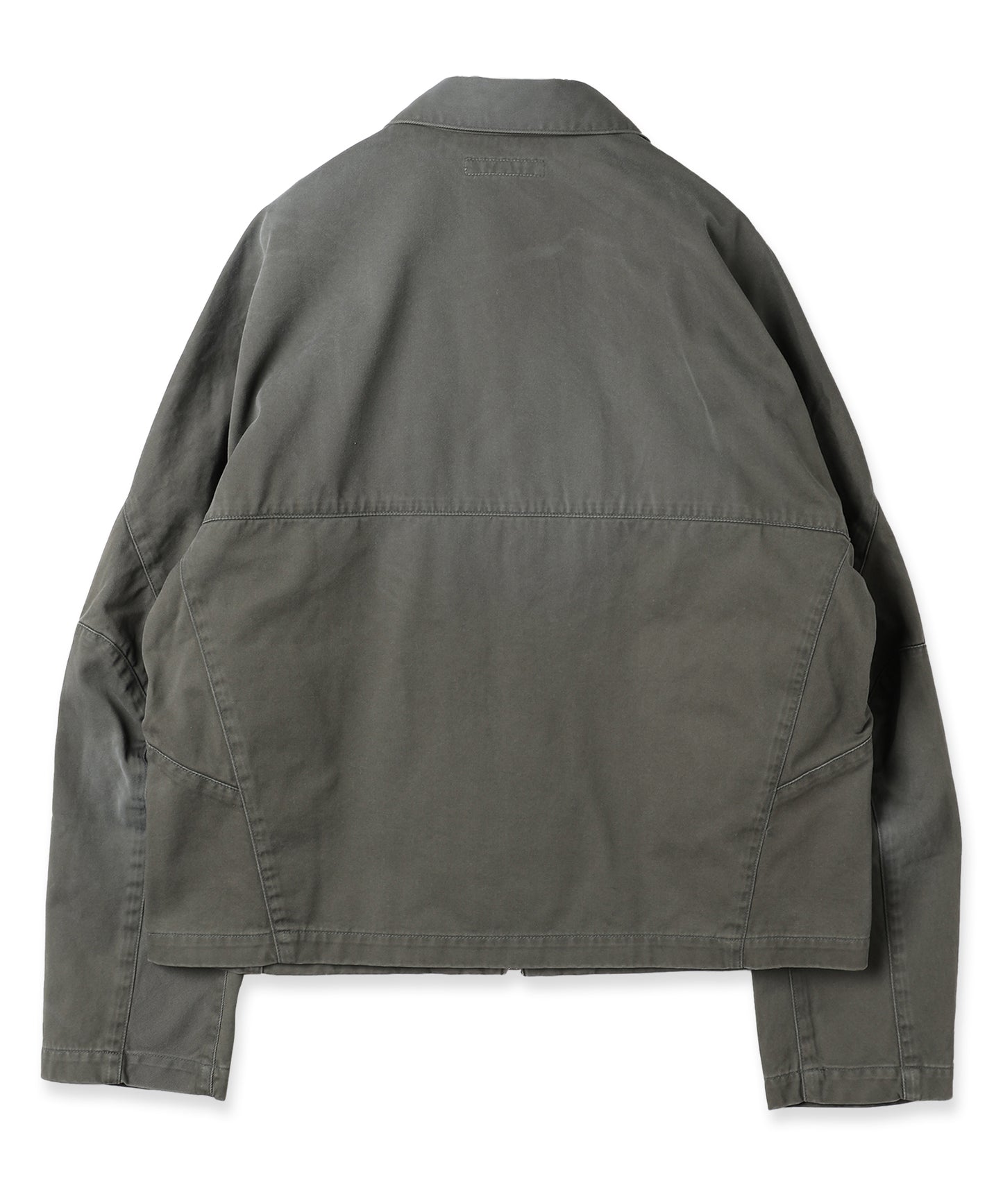DRAPING CHINO ZIPJACKET