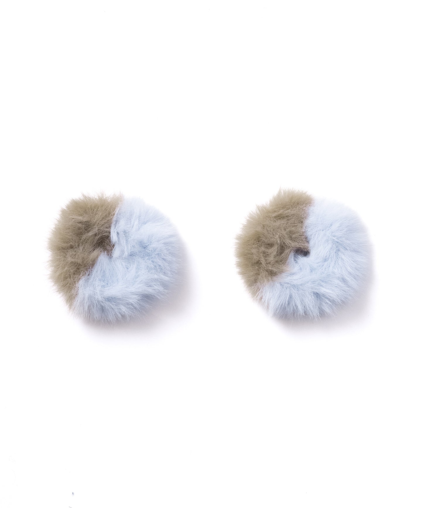 BICOLOR FUR EAR CUFF 【納期9月下旬】