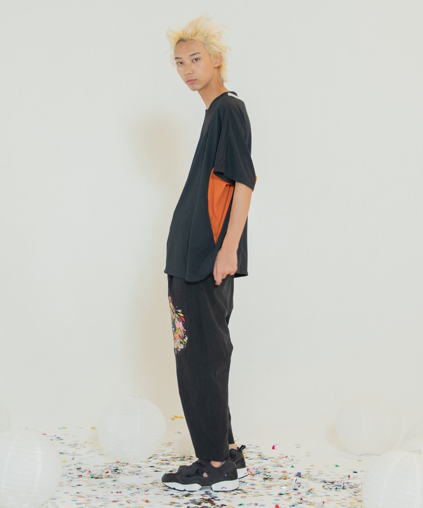 Linen UTAGE Embroi Pants