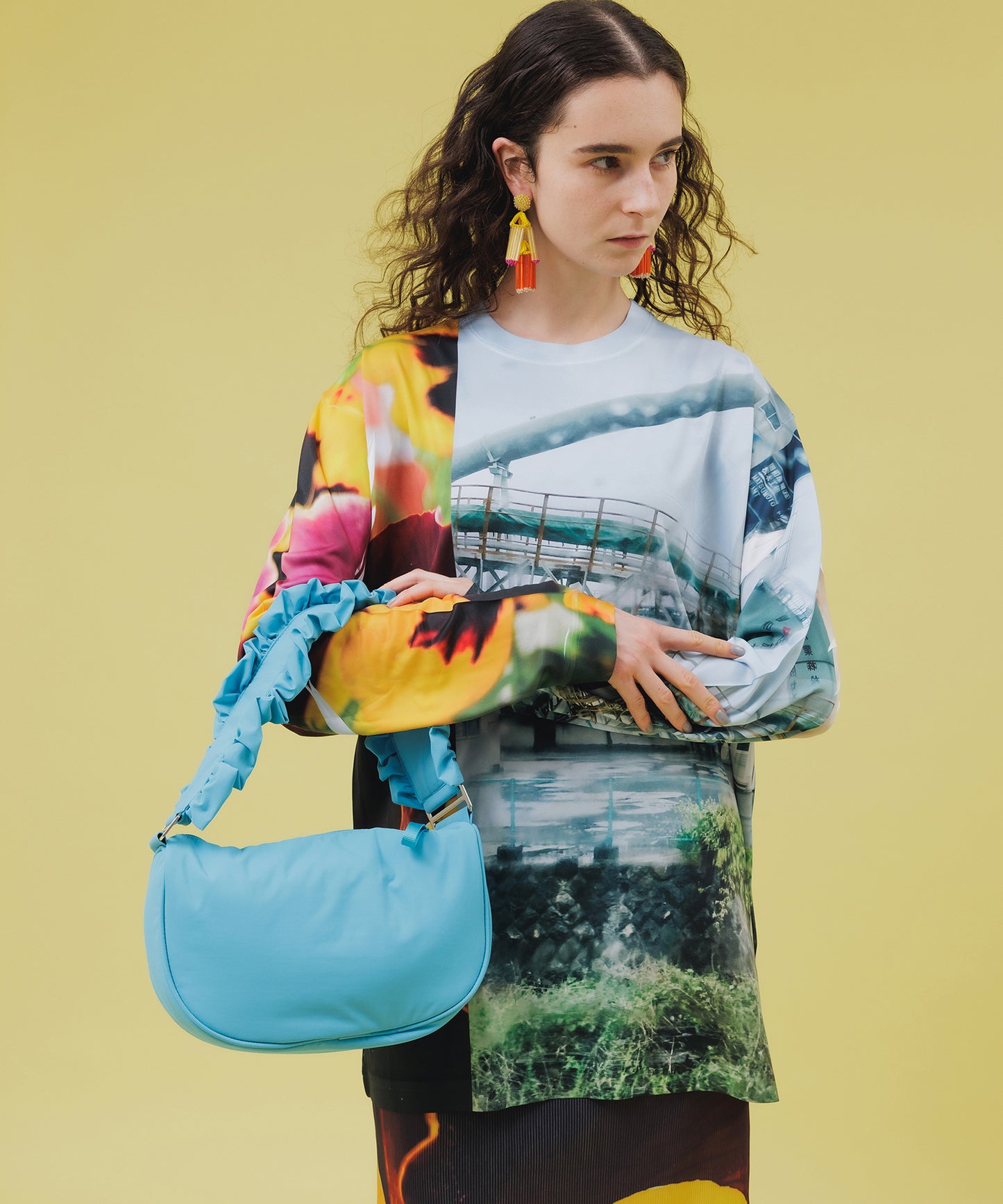 GATHER HANDLE BAG【納期3月下旬】