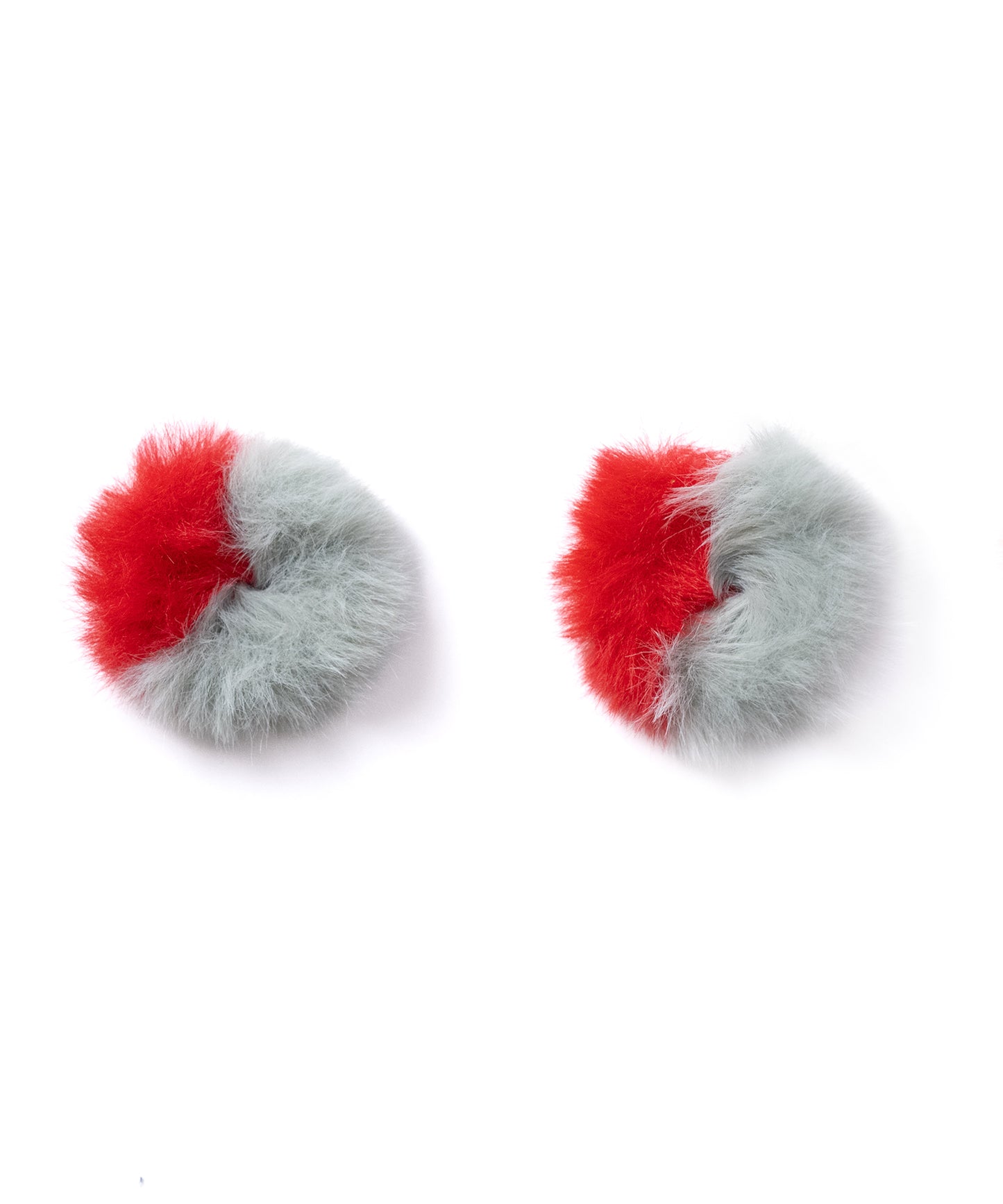 BICOLOR FUR EAR CUFF 【納期9月下旬】