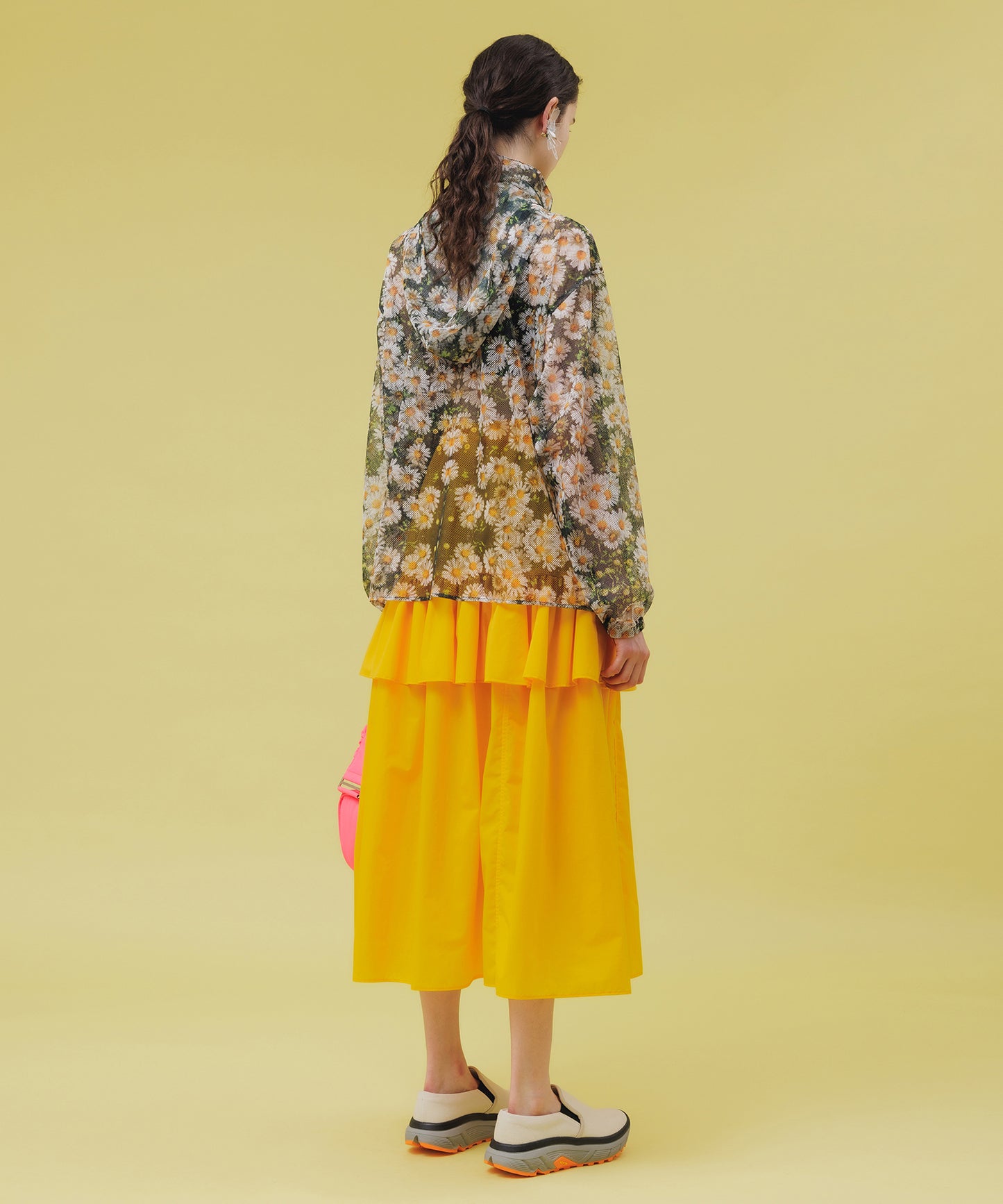 NYLON FRILL SKIRT【納期2月下旬】