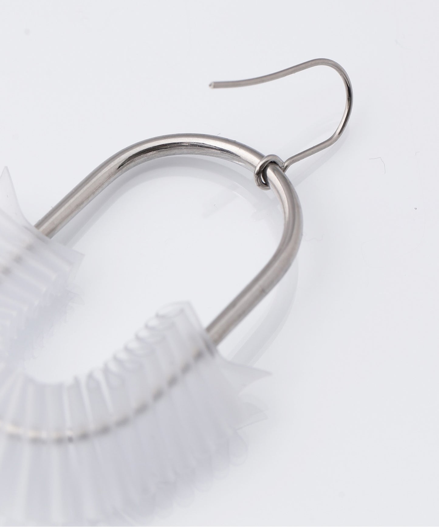 PVCラウンドフックピアス