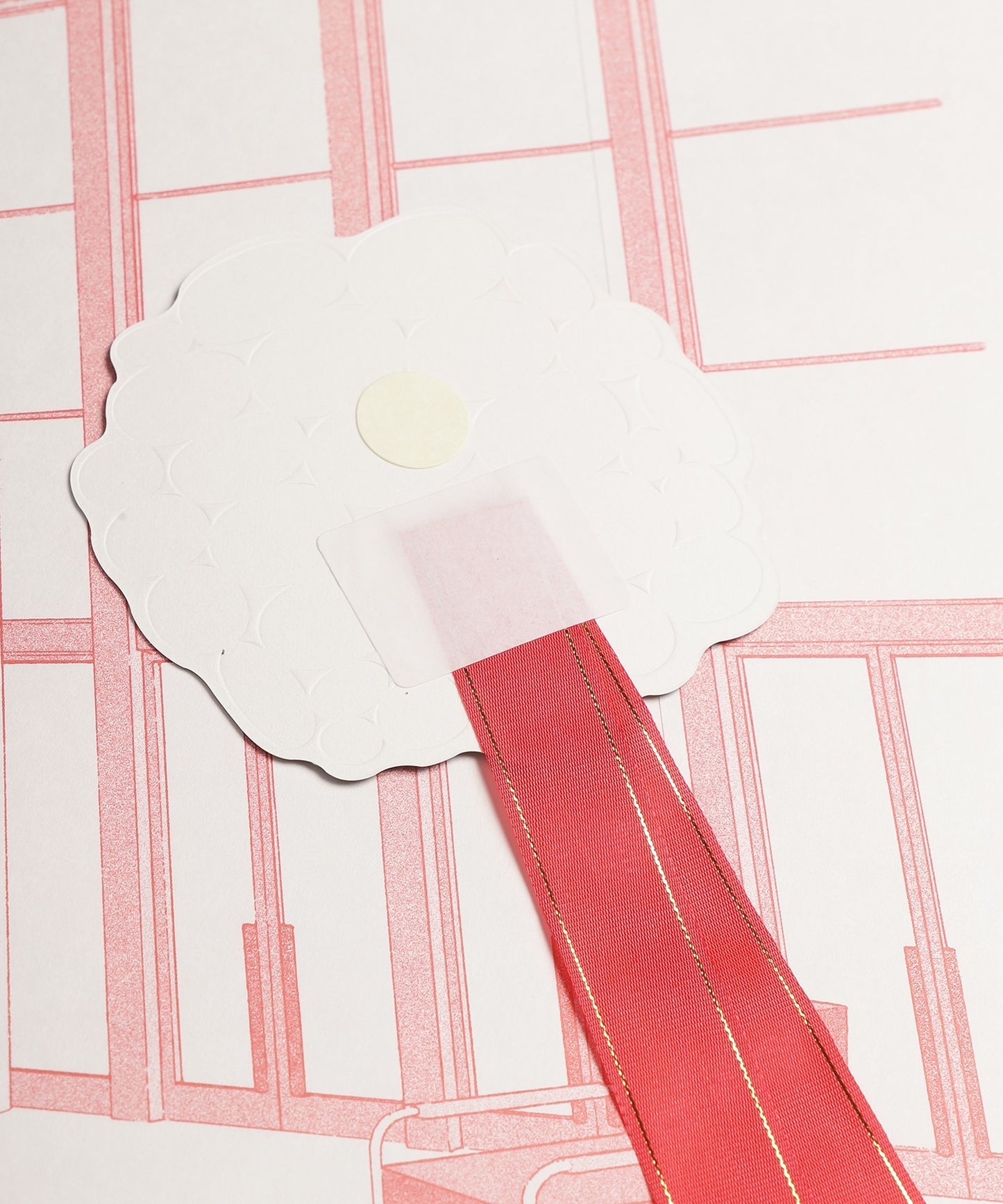 ワッペン付き平袋 (2枚セット)