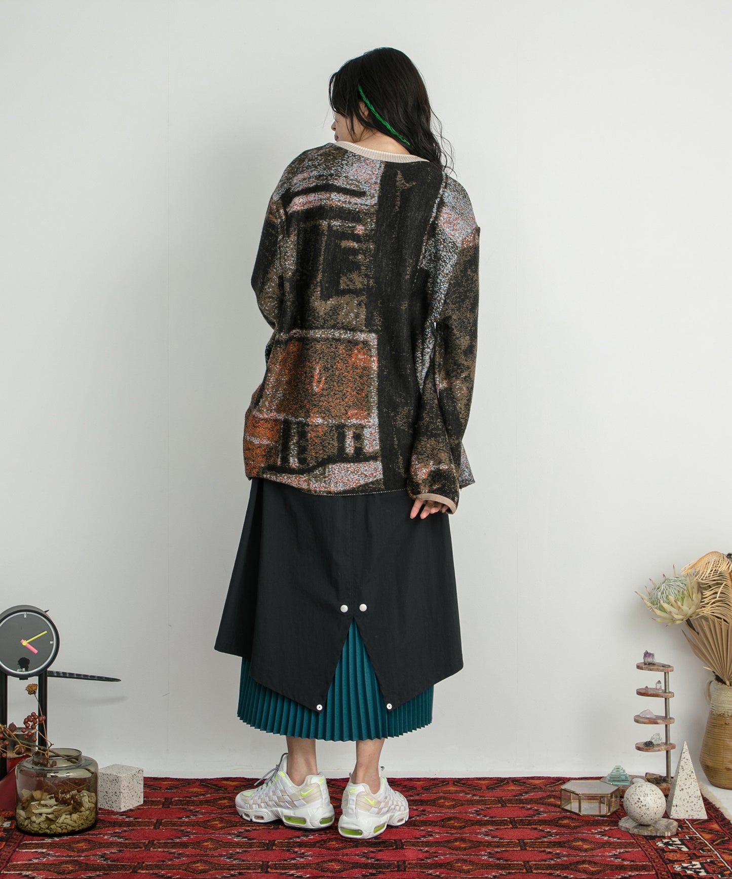 Double Exposure Knit Sweater