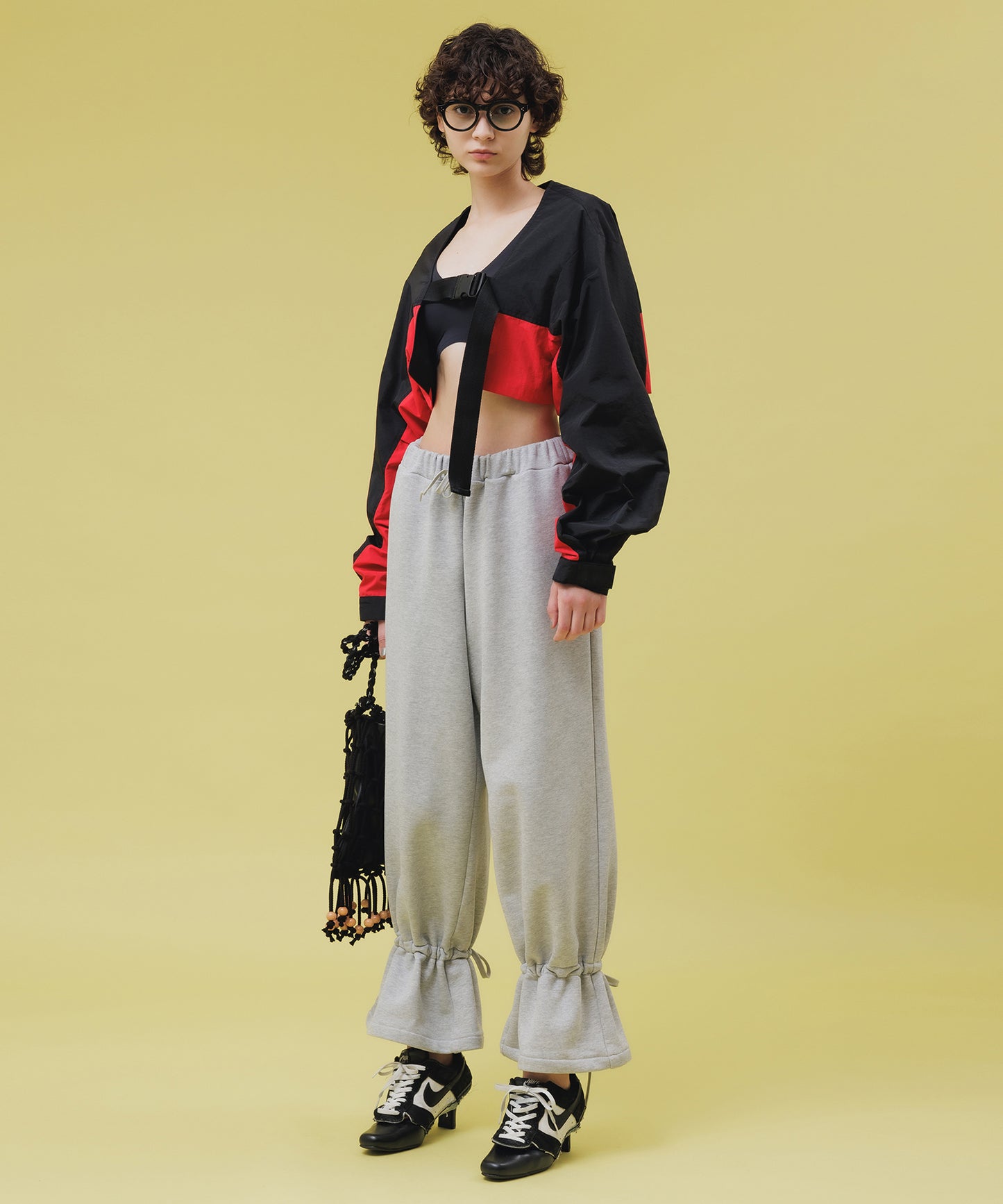 RIBBON SWEAT PANTS