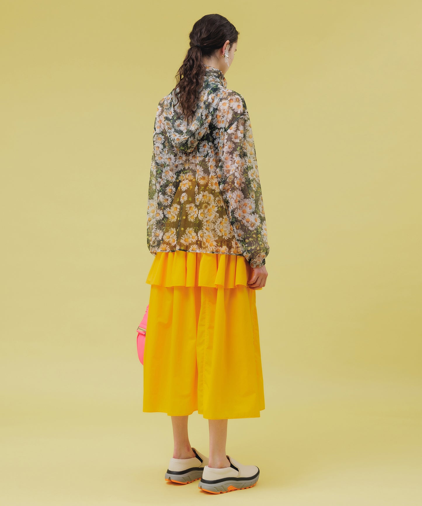PRINT MESH ZIPUP PARKA【納期4月中旬】