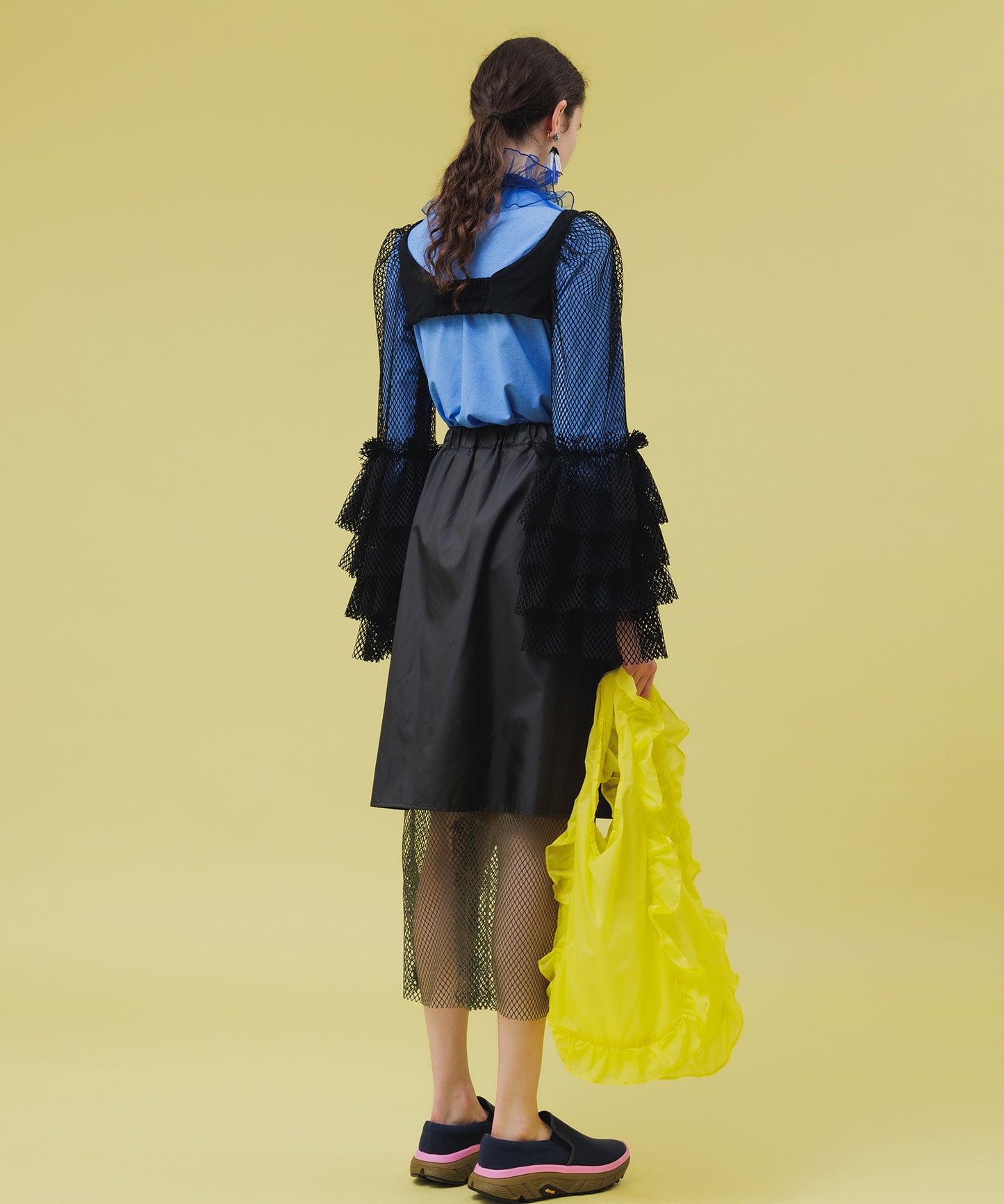 FRILL COLLAR C/S