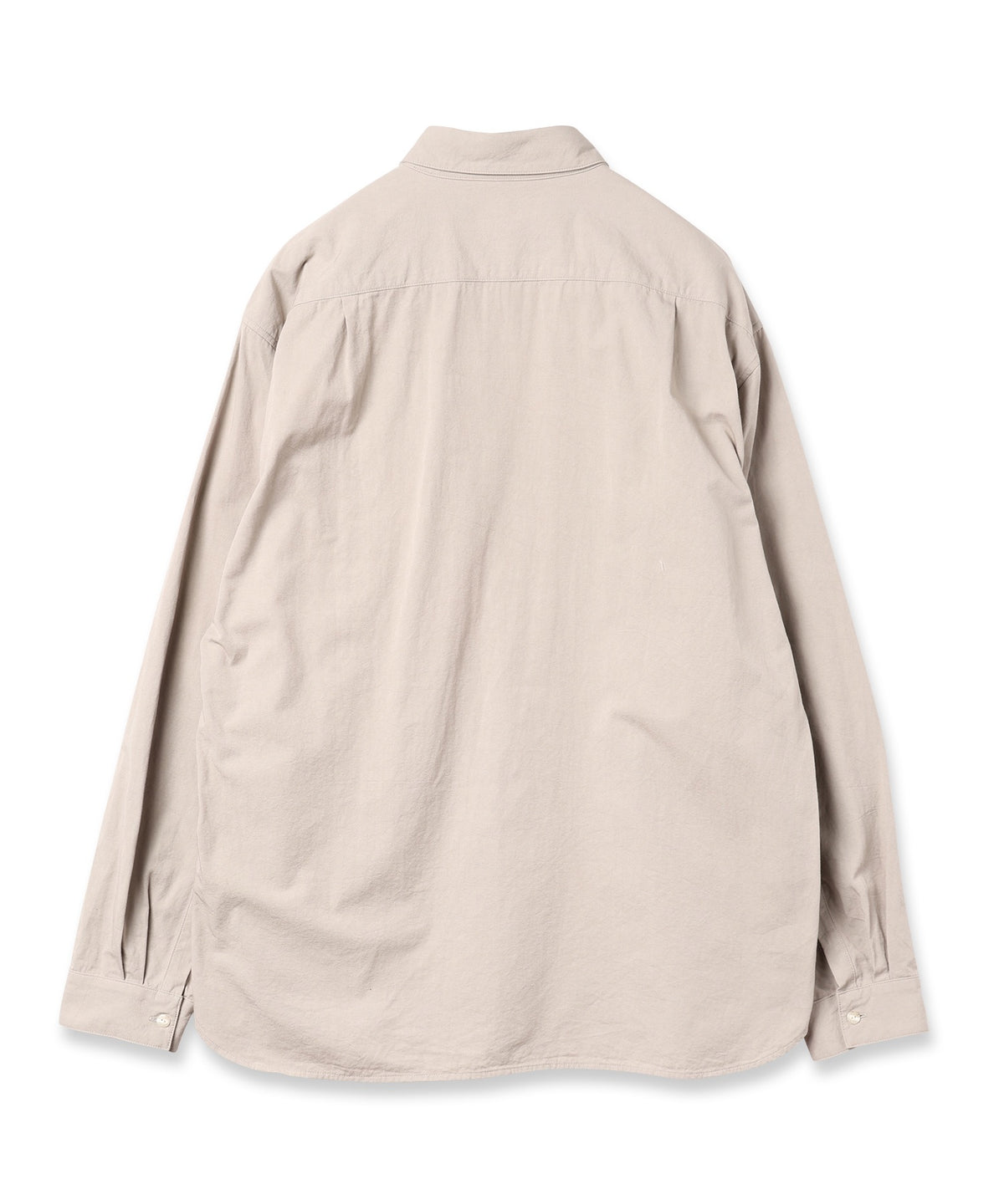 square collar over shirt