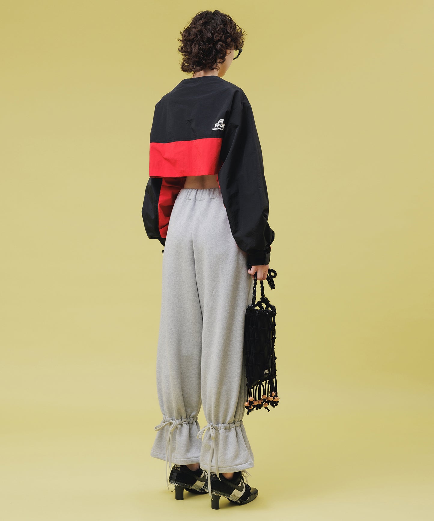 RIBBON SWEAT PANTS