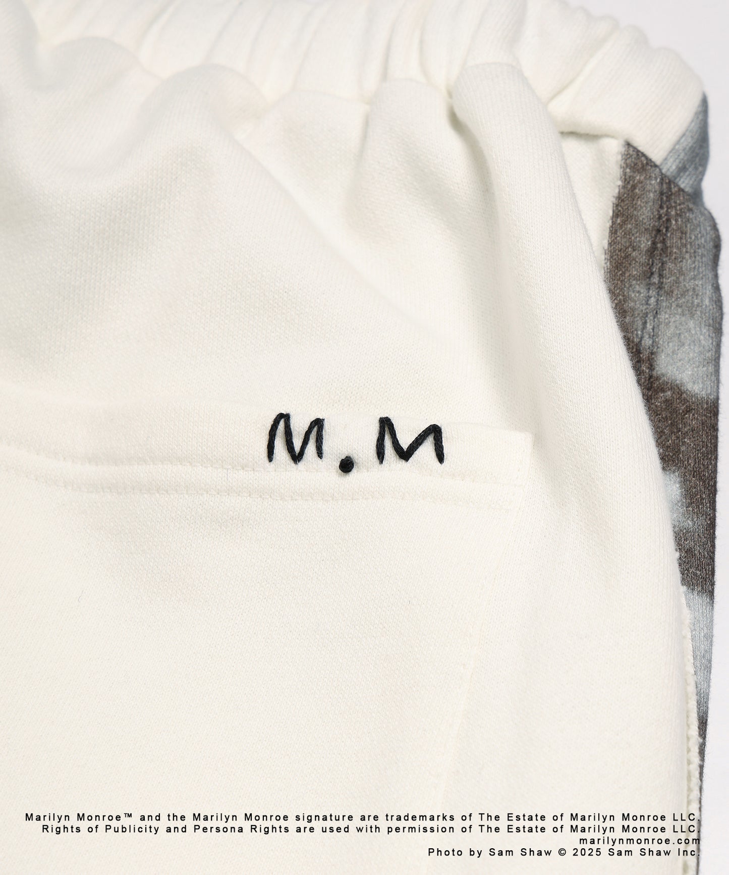 MARILYN MONROE INKJET PRINT SWEAT PANTS