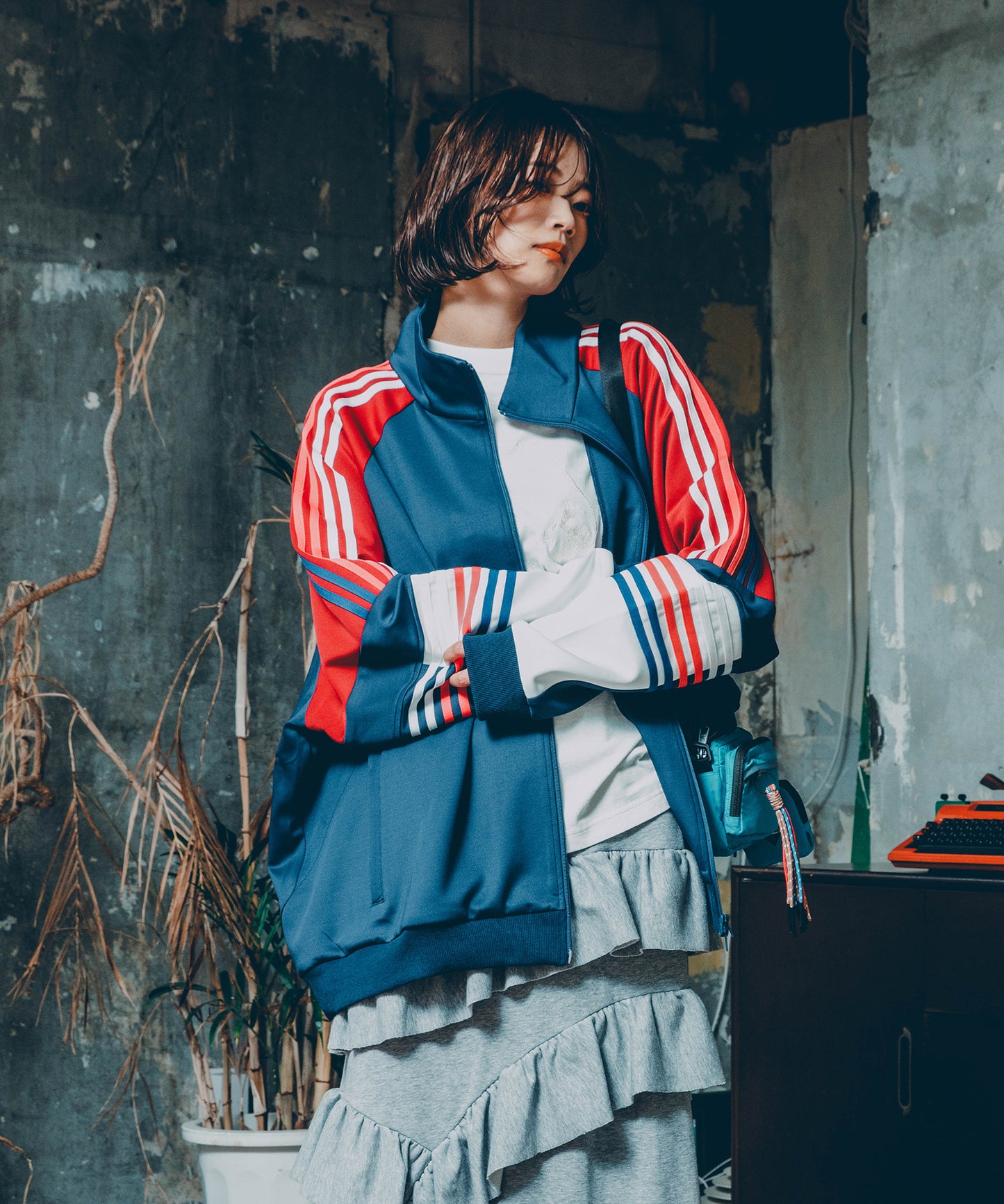 TRACK BLOUSON