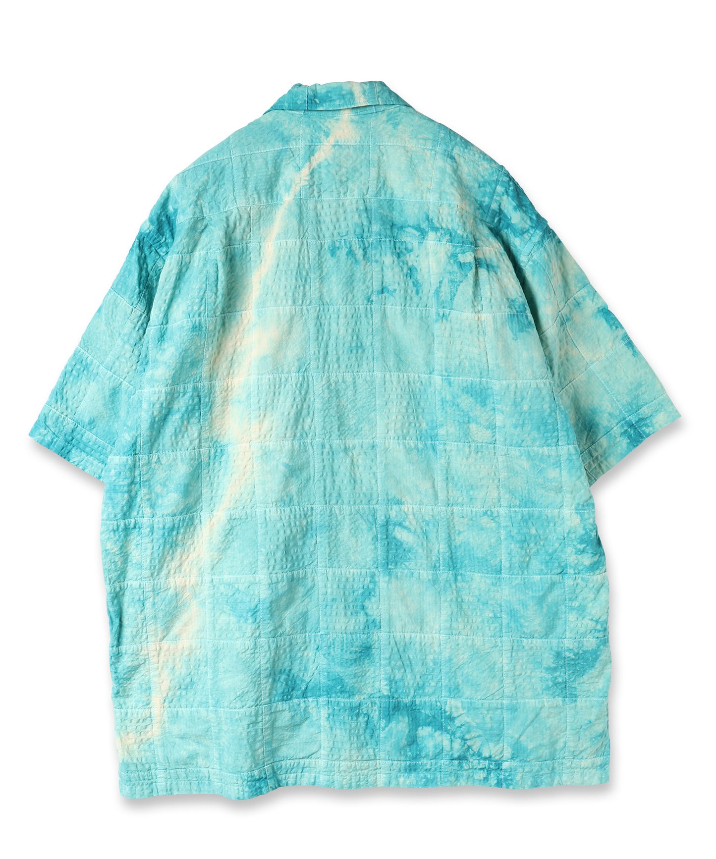 TIE-DYE PATCHWORK SHIRT 納期3月中旬