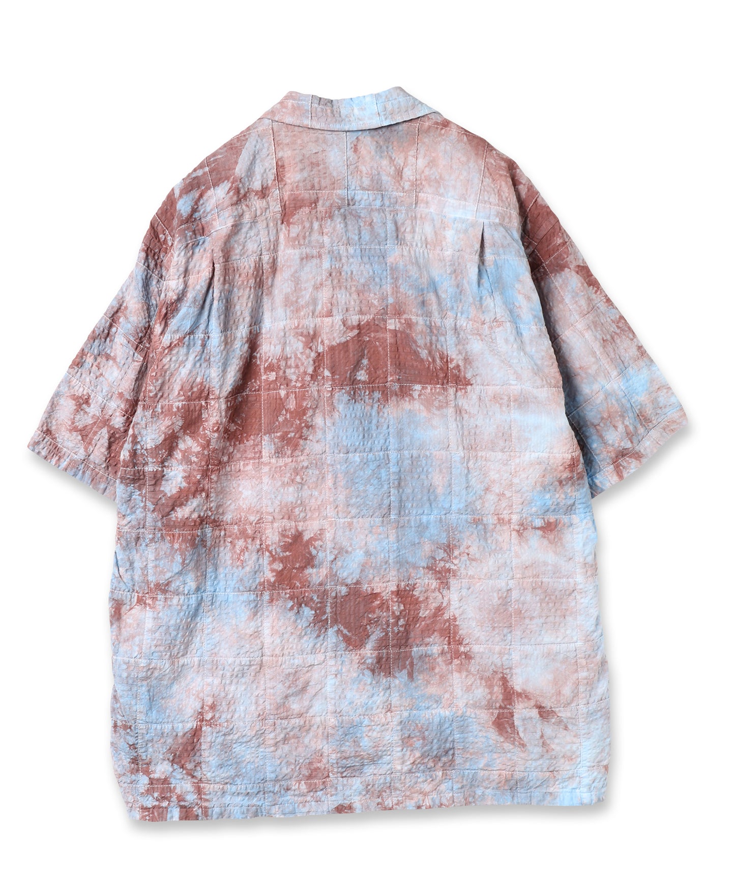 TIE-DYE PATCHWORK SHIRT 納期3月中旬