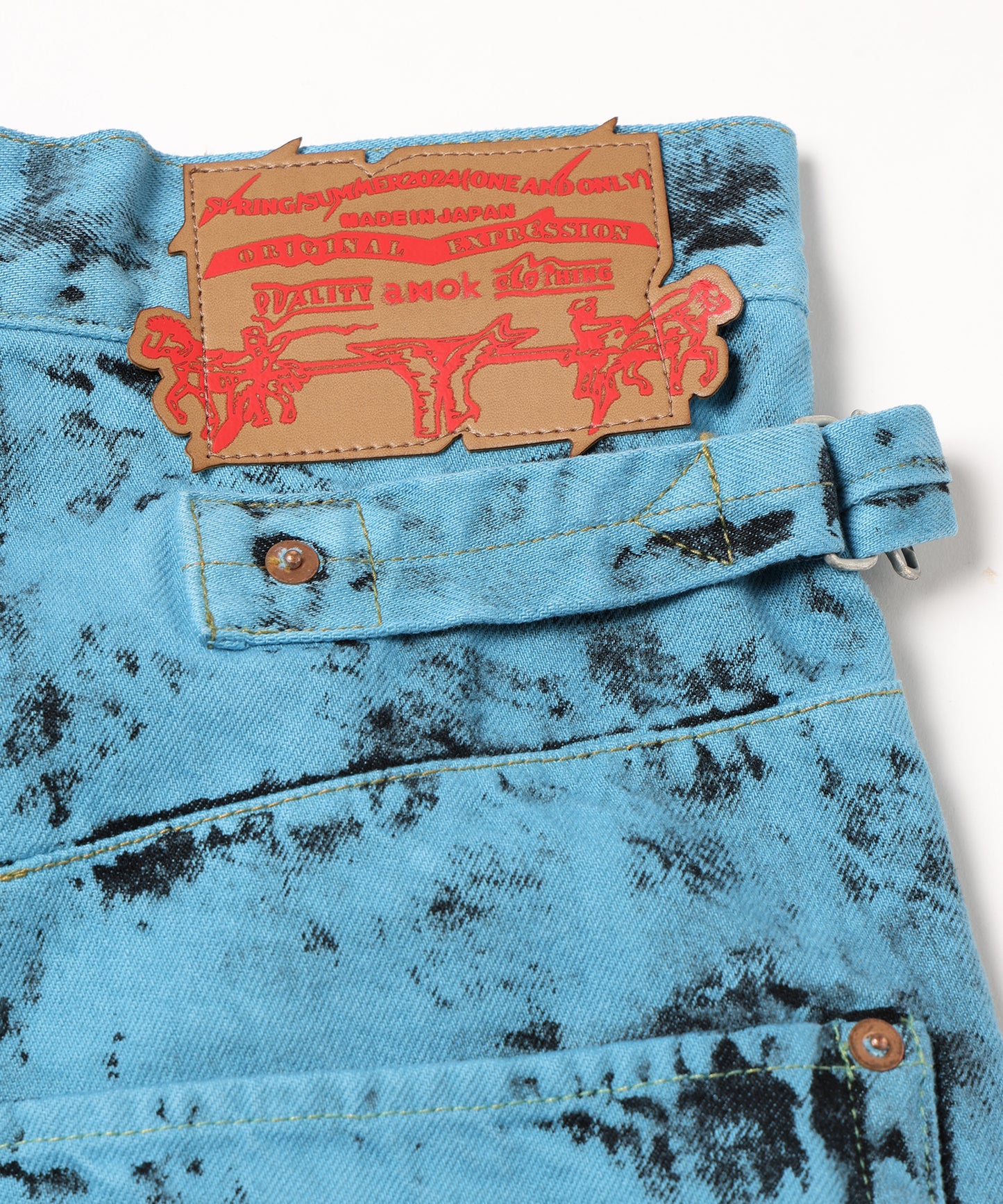 HAND CRAFTED DENIM PANTS 納期2月下旬