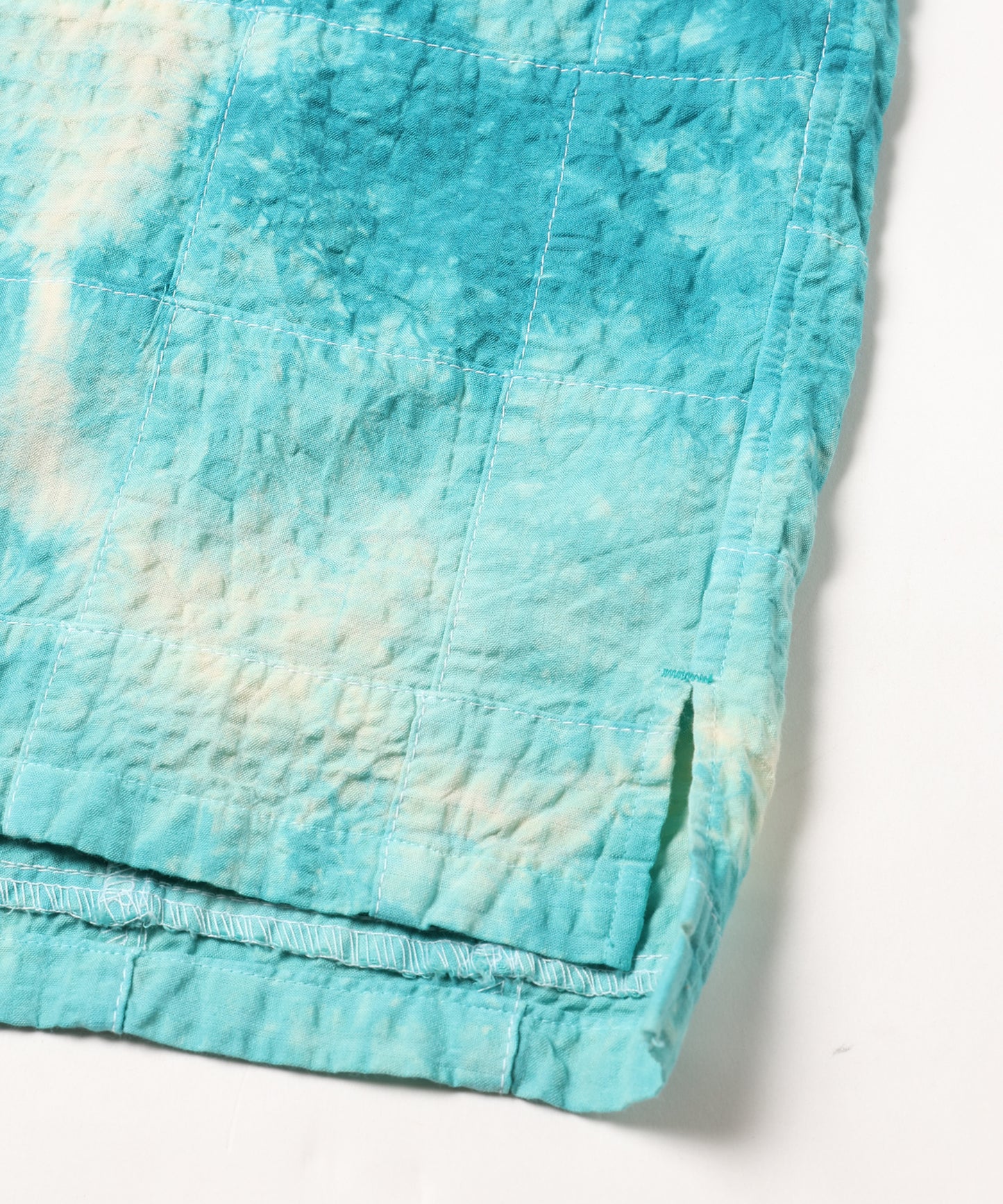 TIE-DYE PATCHWORK SHIRT 納期3月中旬