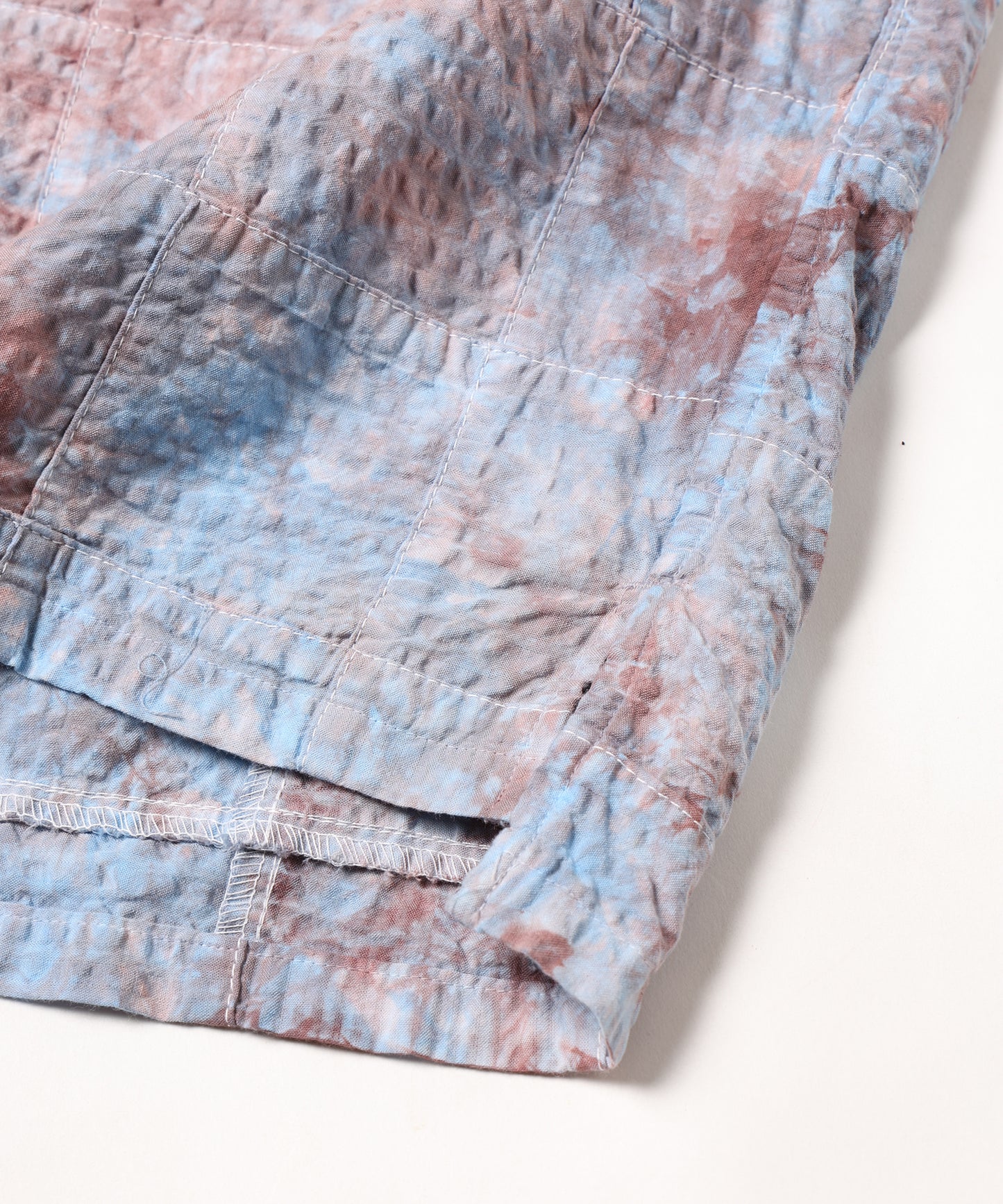 TIE-DYE PATCHWORK SHIRT 納期3月中旬
