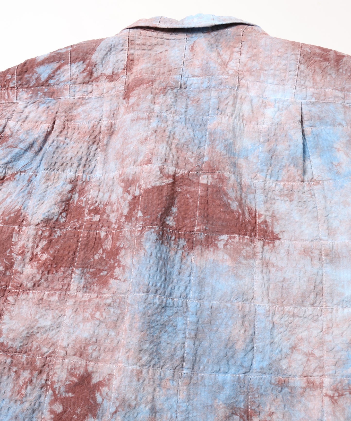TIE-DYE PATCHWORK SHIRT 納期3月中旬
