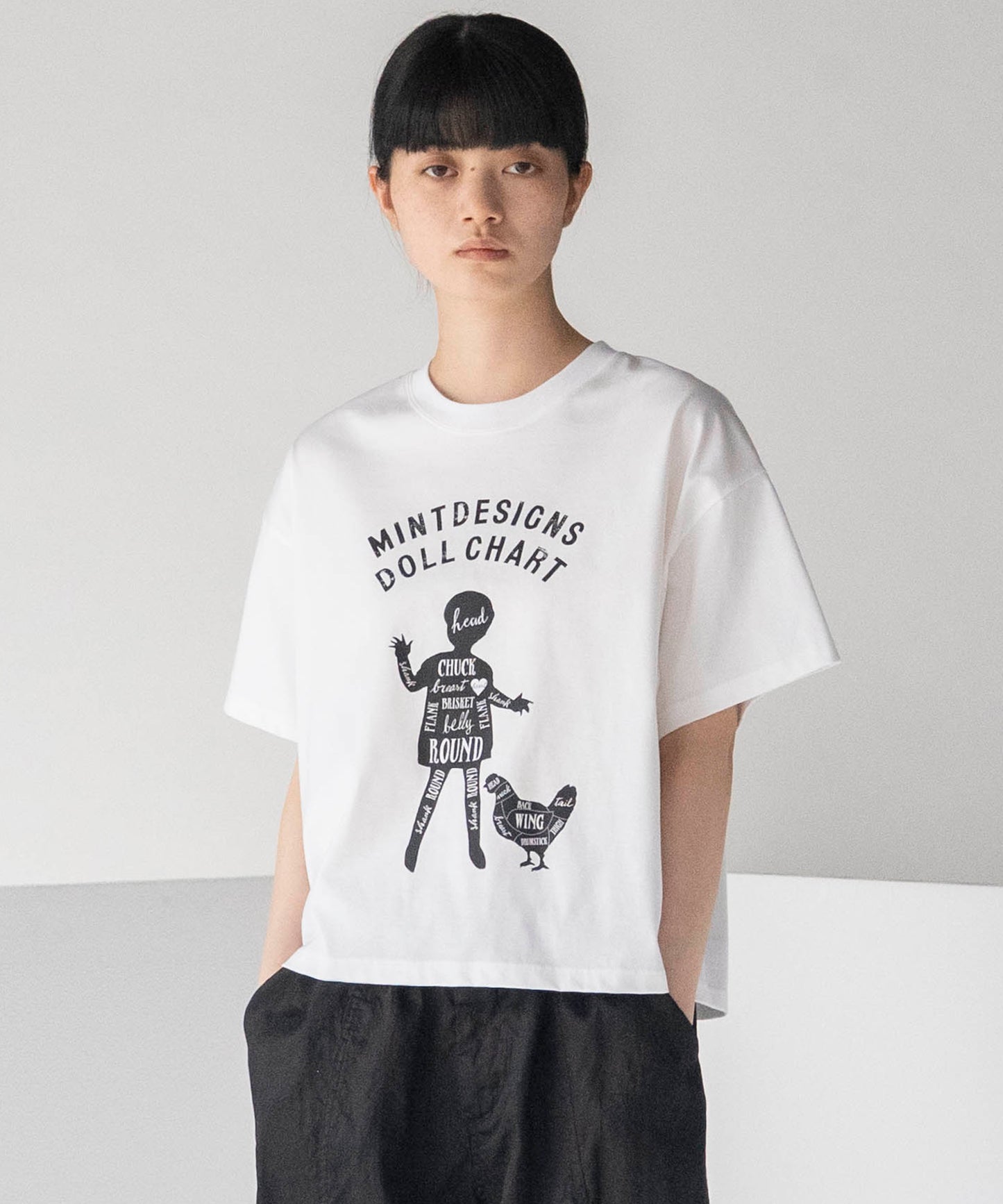 DOLL CHART T-SHIRT 【納期5月下旬】
