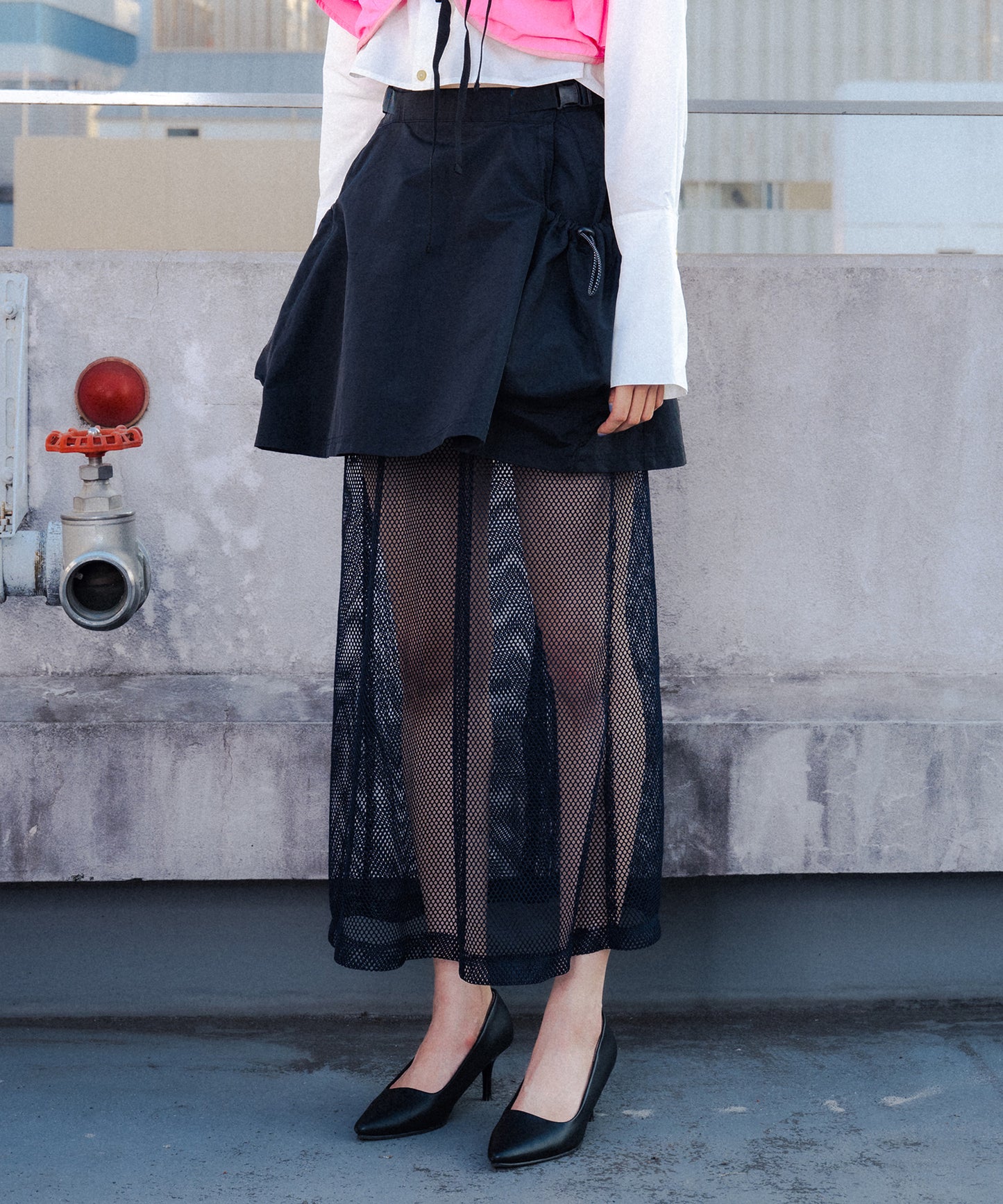 MESH LAYER SKIRT