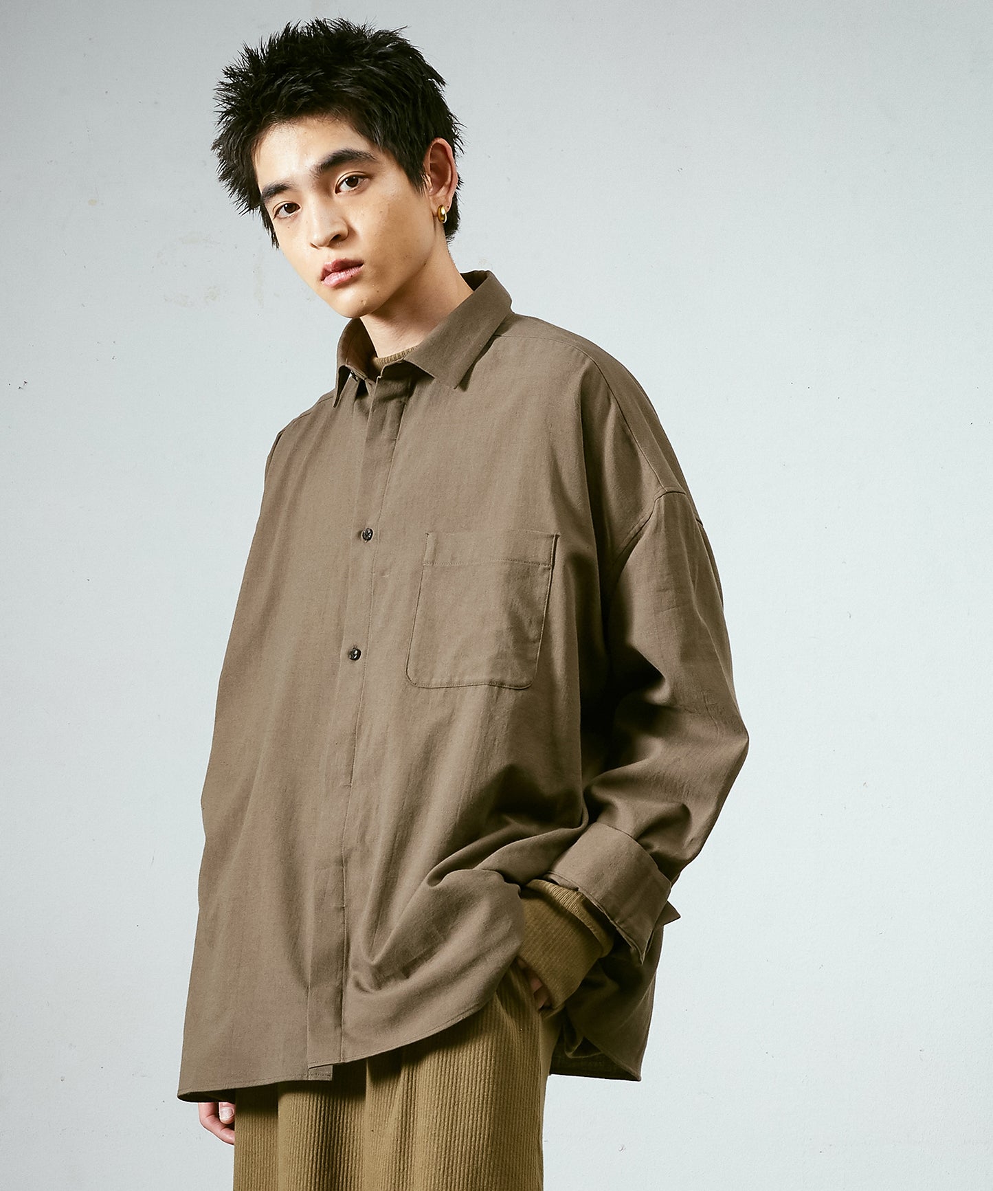 ワイドBOXシャツ-P 【納期9月下旬】