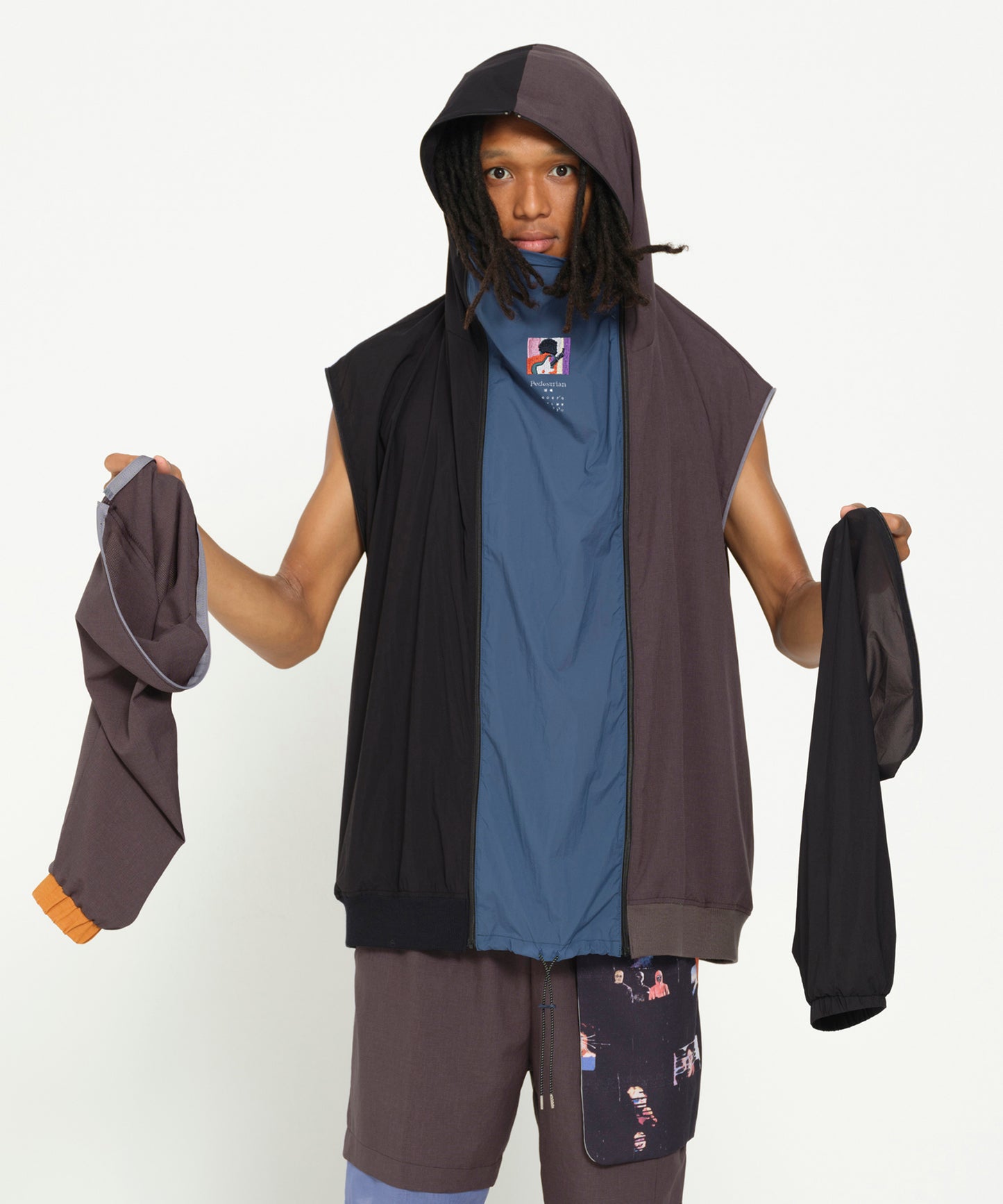 MELTING COLOR 3WAY HOODIE JACKET