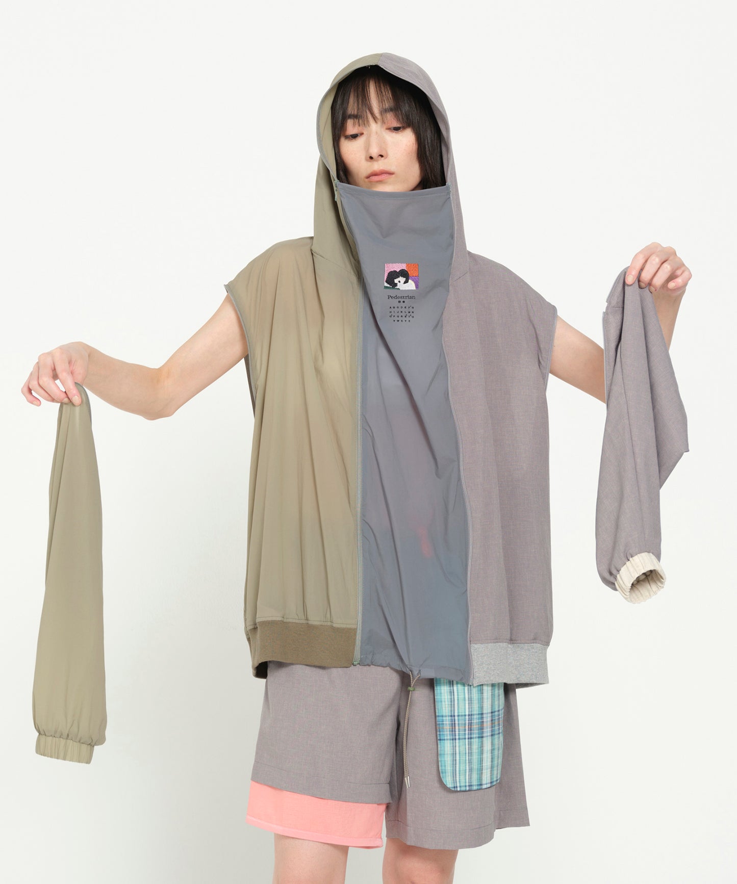 MELTING COLOR 3WAY HOODIE JACKET