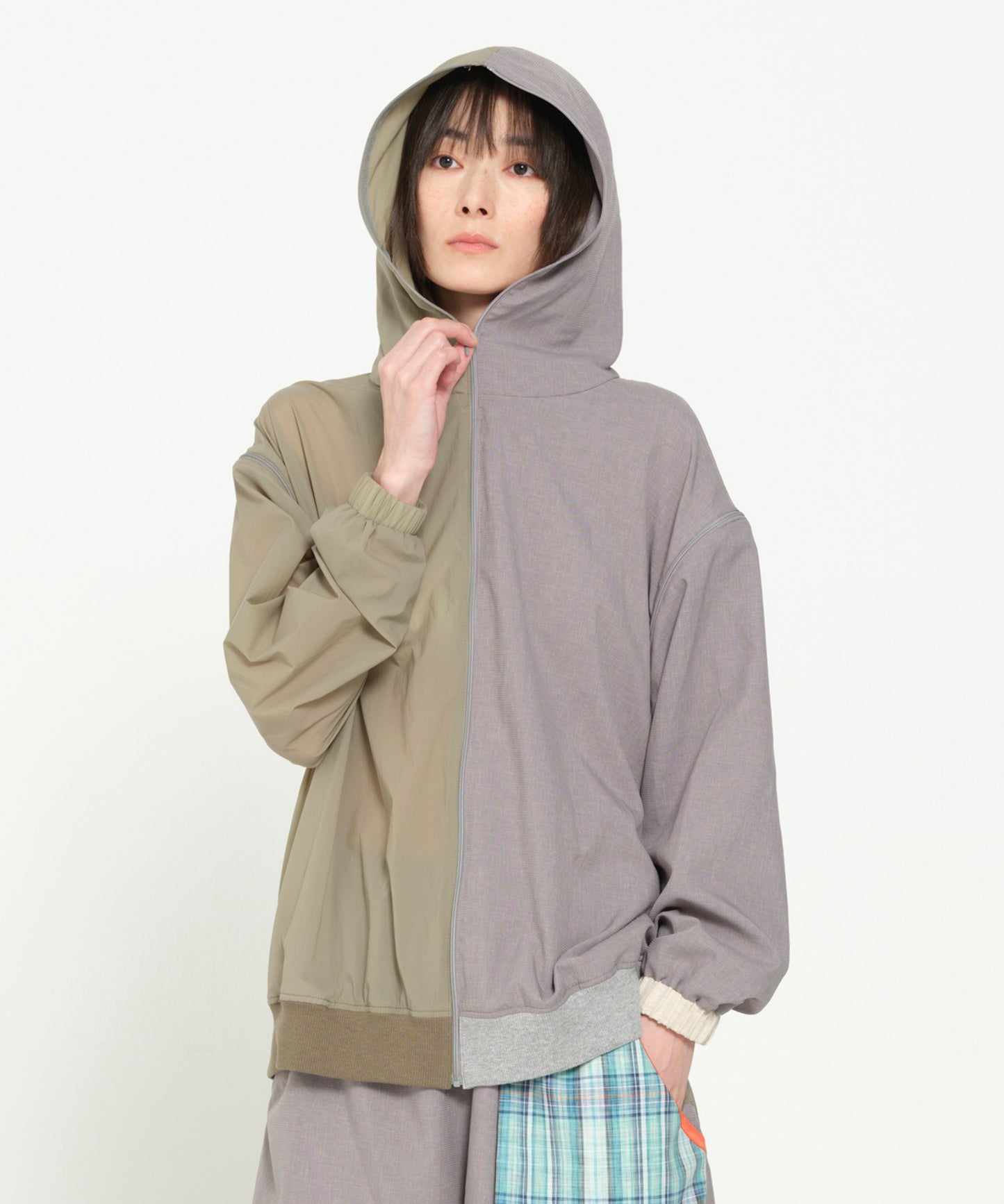 MELTING COLOR 3WAY HOODIE JACKET