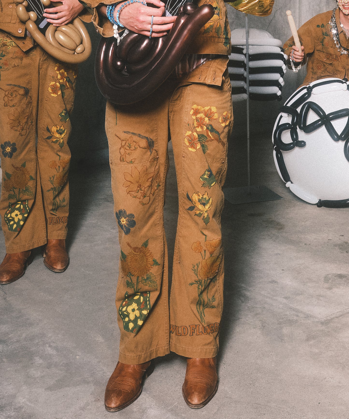 HAND-PAINT WORK PANTS【商品納期 2月下旬】
