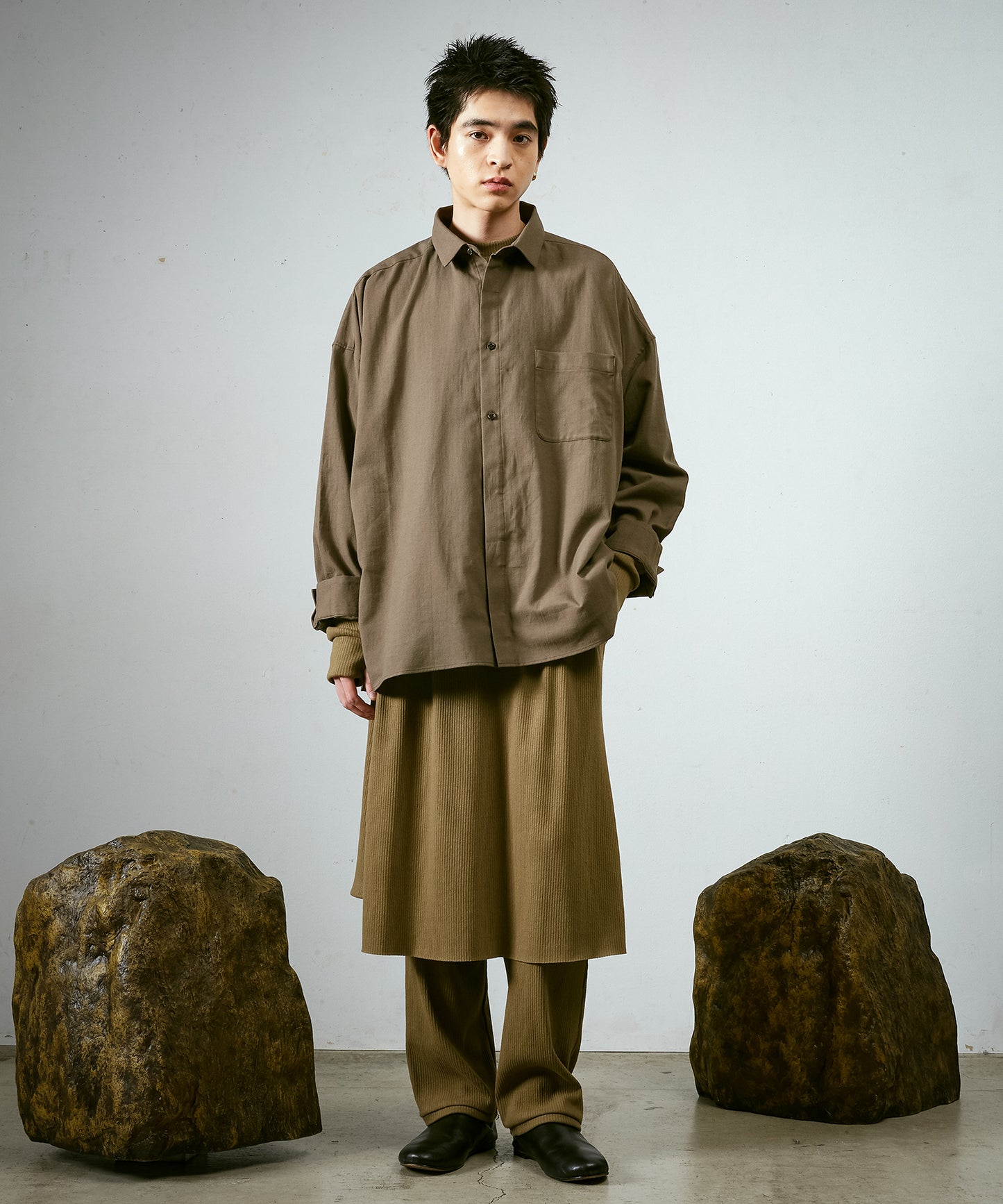 ワイドBOXシャツ-P 【納期9月下旬】