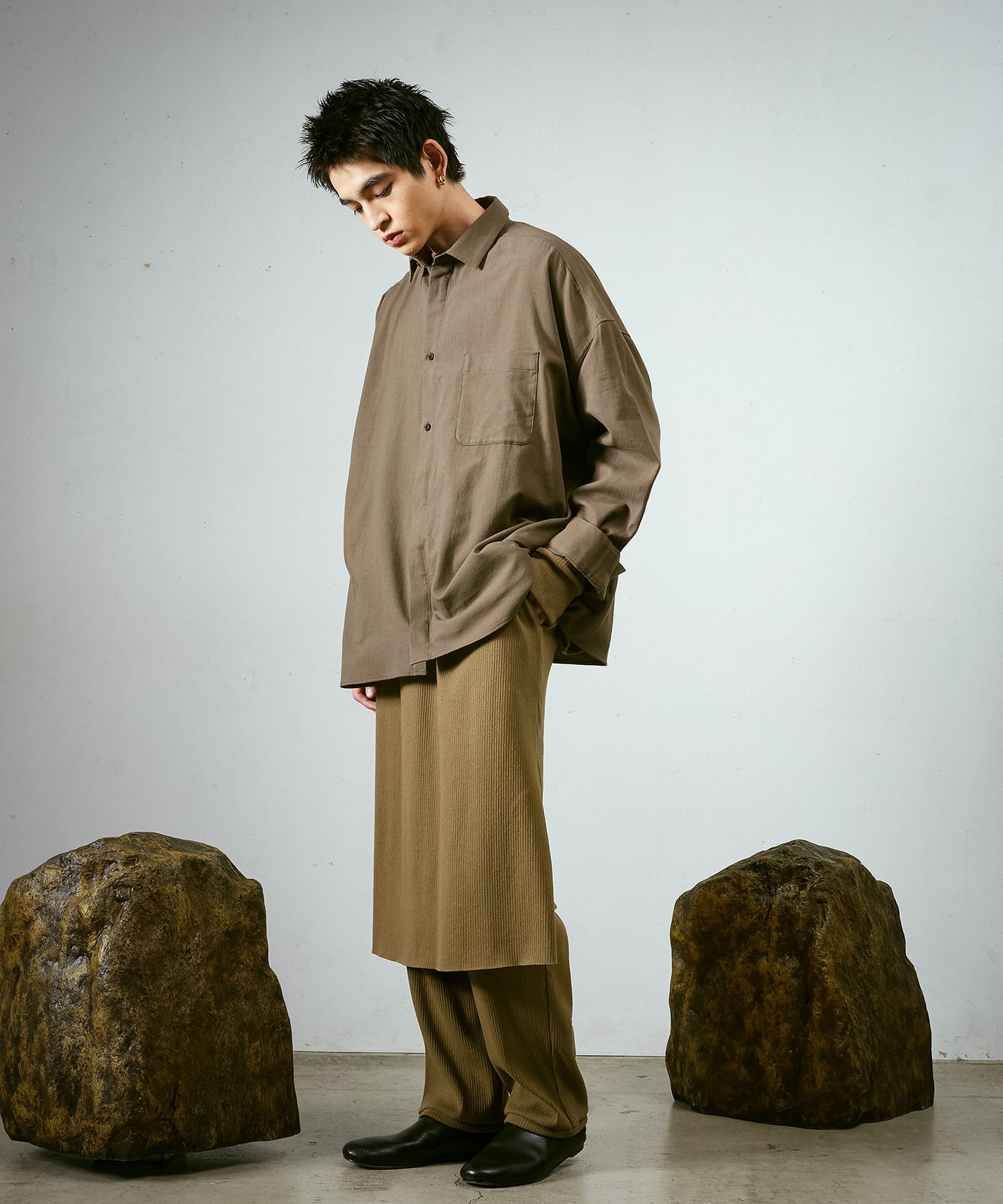 ワイドBOXシャツ-P 【納期9月下旬】