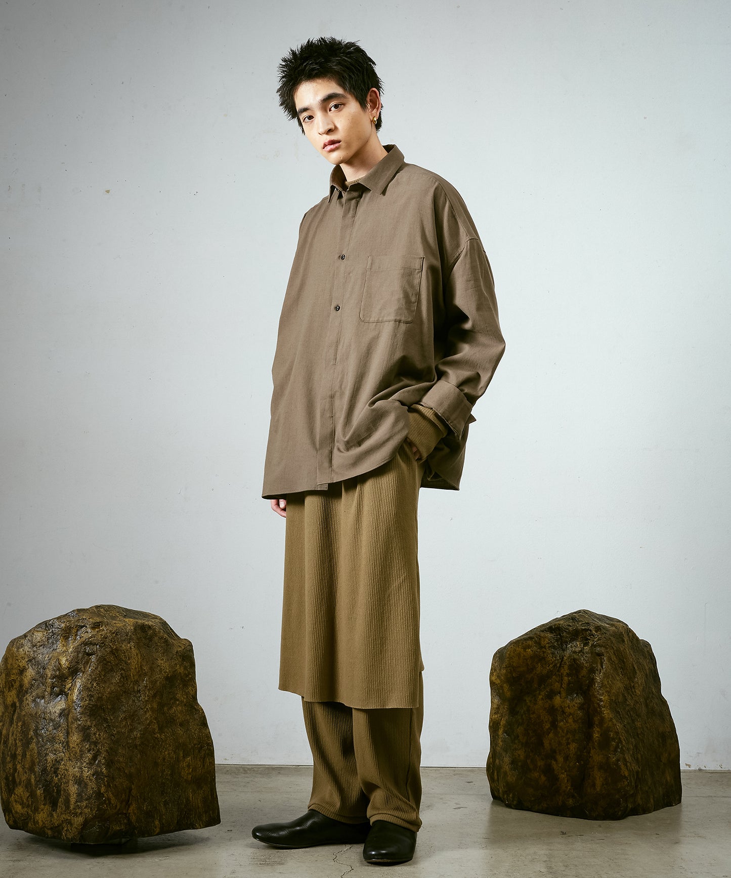 ワイドBOXシャツ-P 【納期9月下旬】
