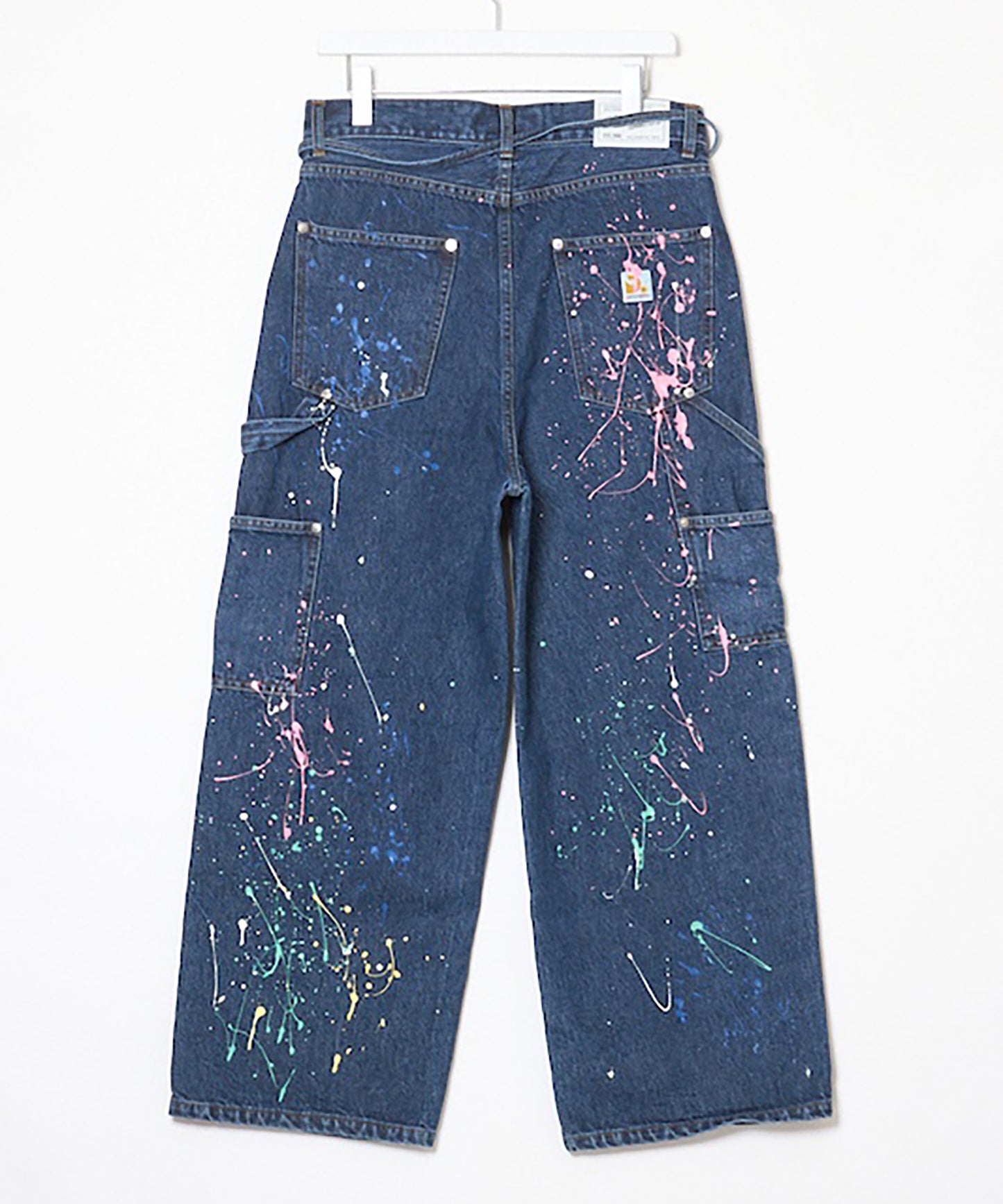 DENIM PAINT PANTS