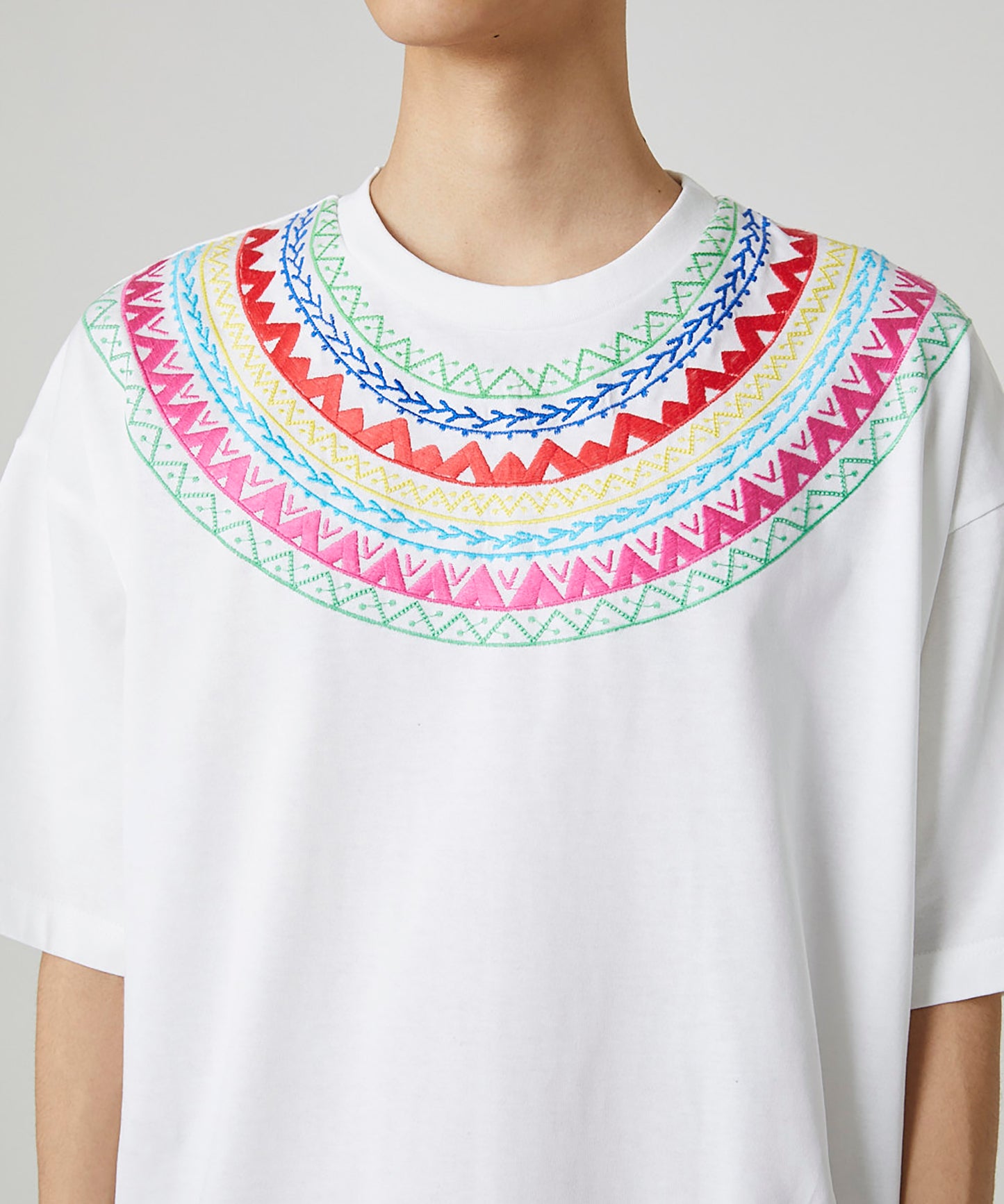 CIRCLE STITCH TEE 【納期8月中旬】