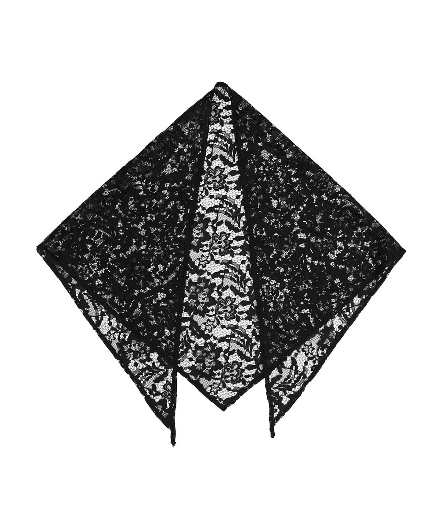 LACE LONG SLEEVE SHIRT & LACE SCARF