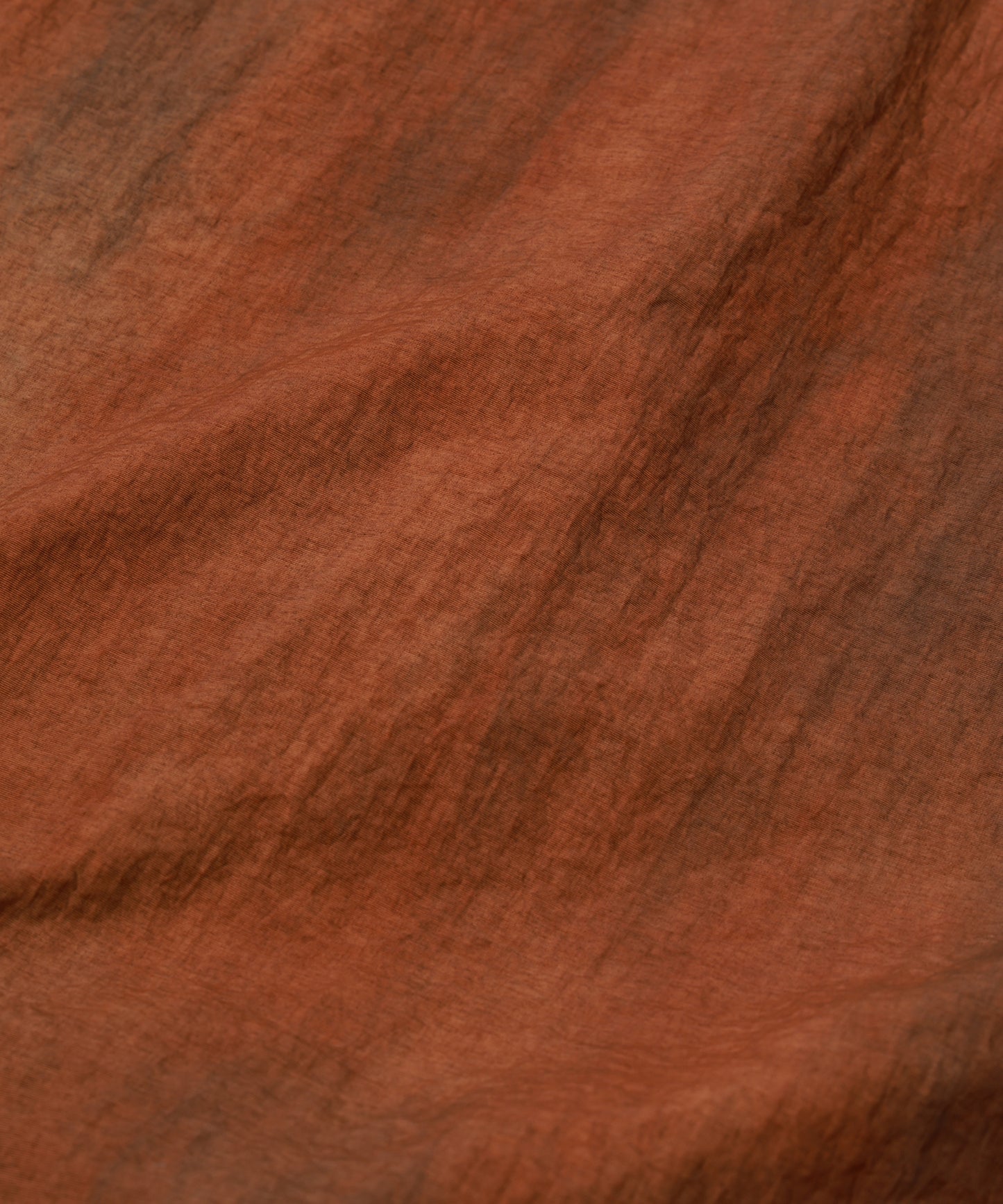 DYED NYLON OPEN COLLAR SHIRT