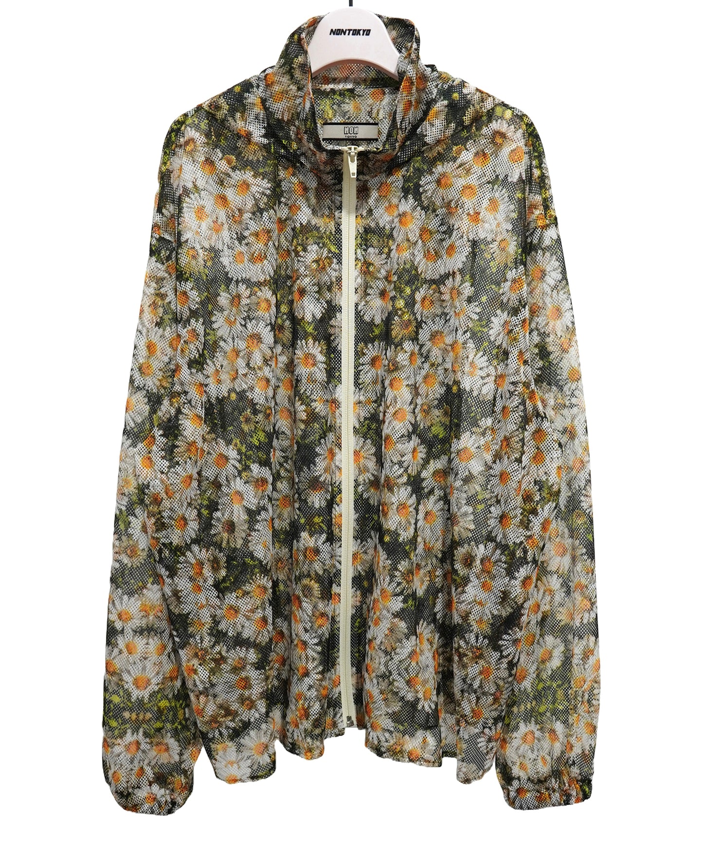 PRINT MESH ZIPUP PARKA【納期4月中旬】