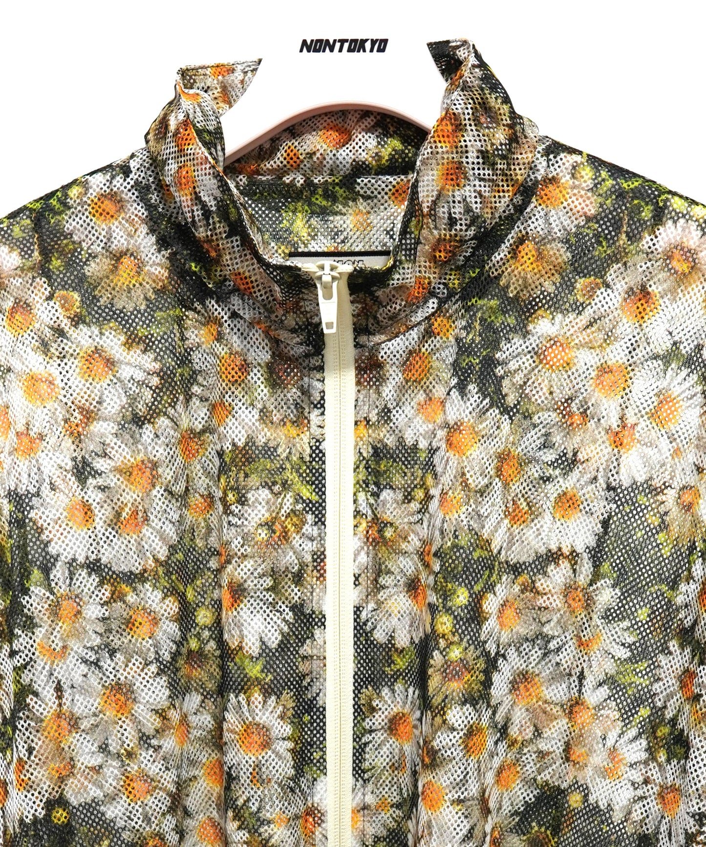 PRINT MESH ZIPUP PARKA【納期4月中旬】