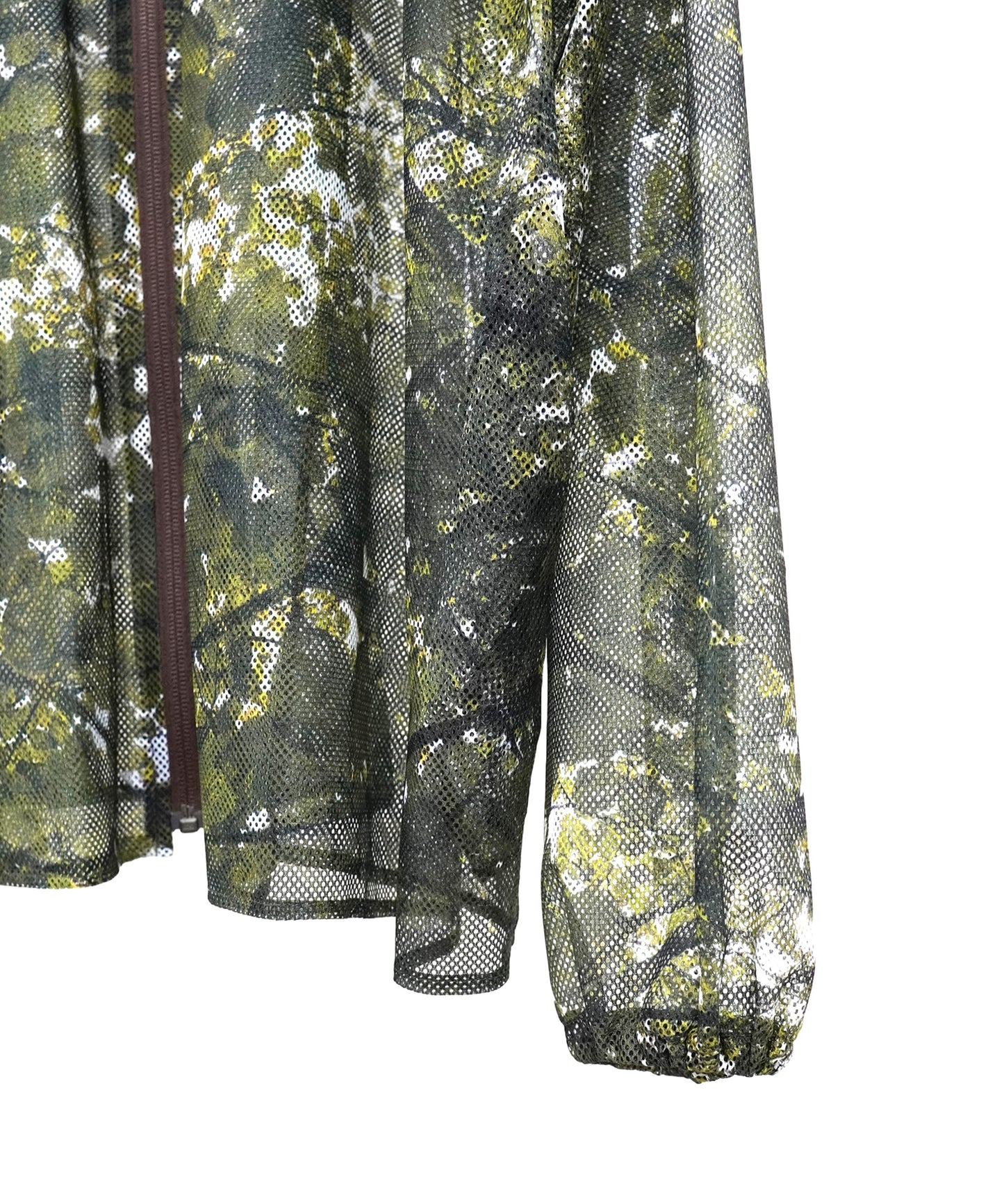PRINT MESH ZIPUP PARKA【納期4月中旬】