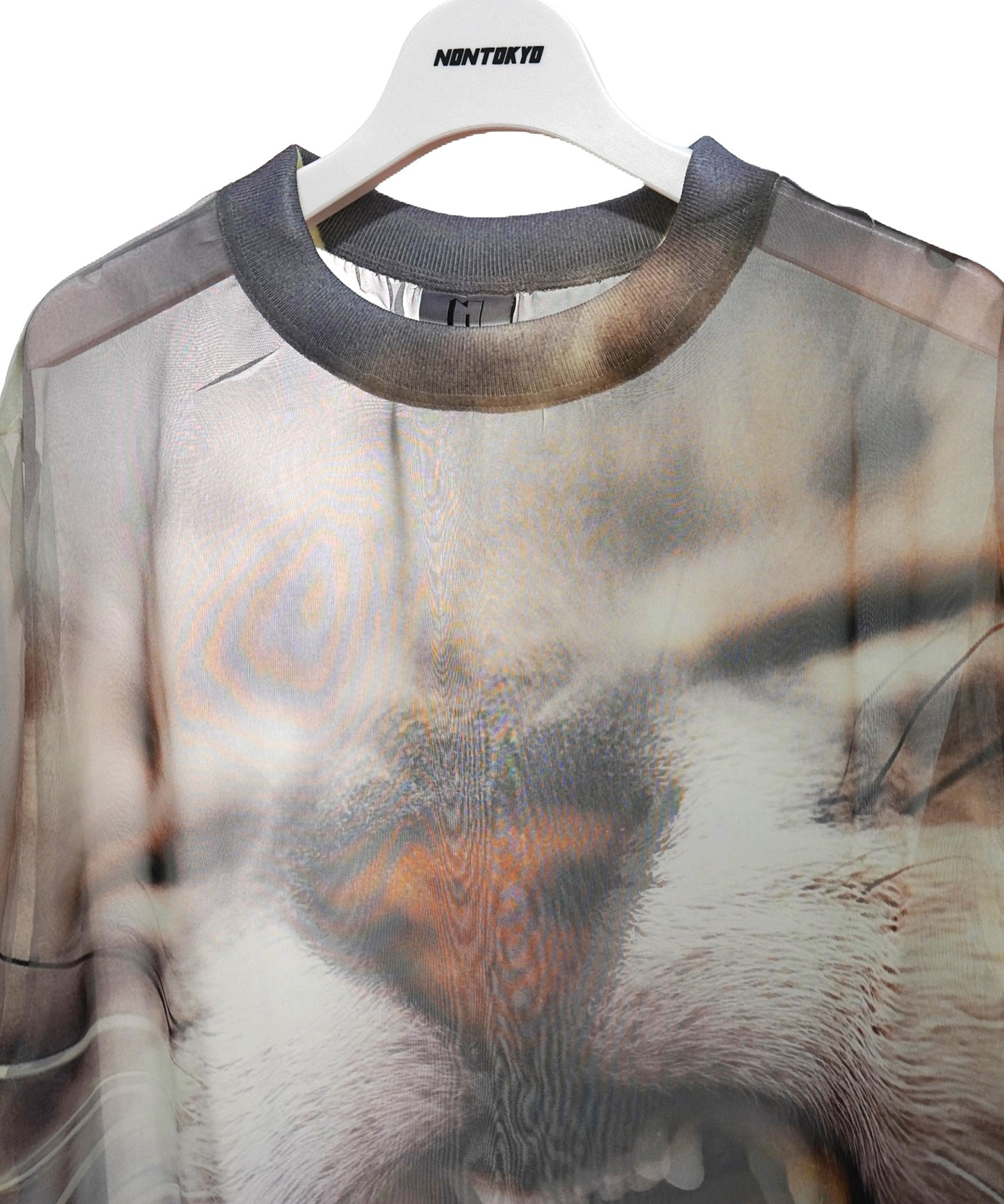 DIRECT PRINT SHEER T-SHIRT【納期4月下旬】