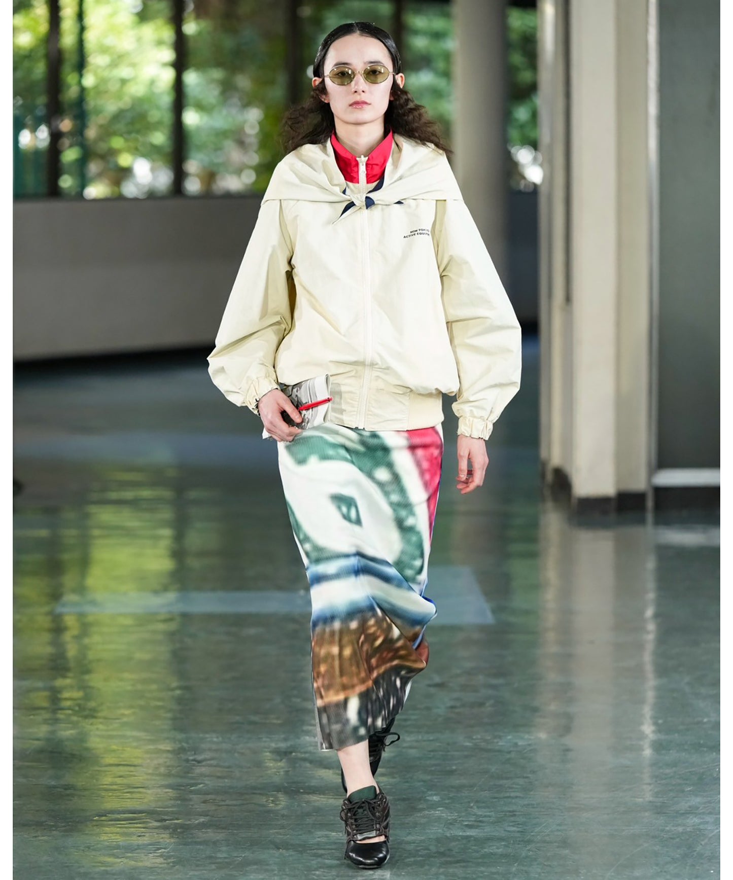 REVERSIBLE SWITCHING BLOUSON & SCARF 【納期9月下旬】