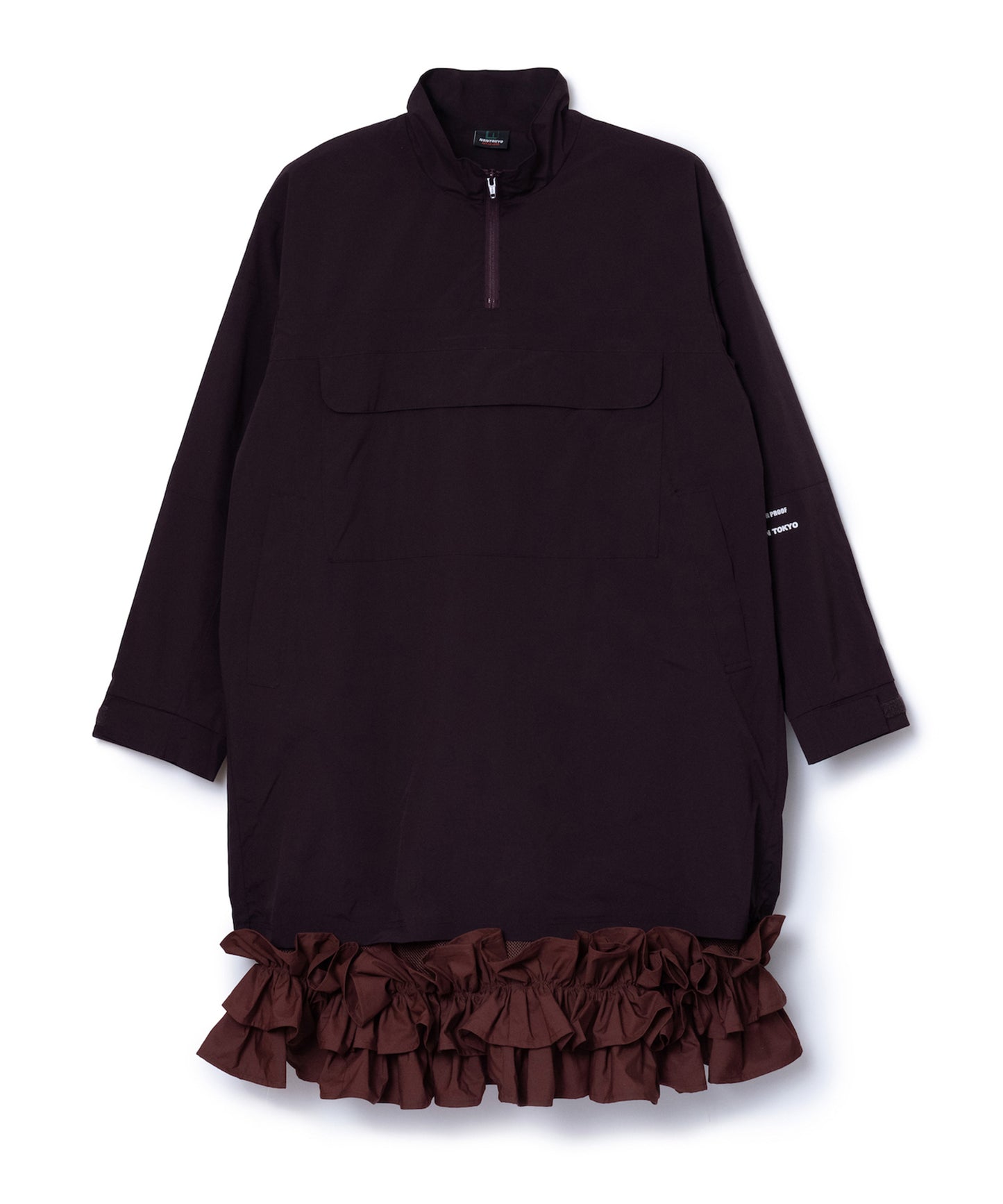 FRILL LAYER NYLONONE-PIECE 【納期9月下旬】