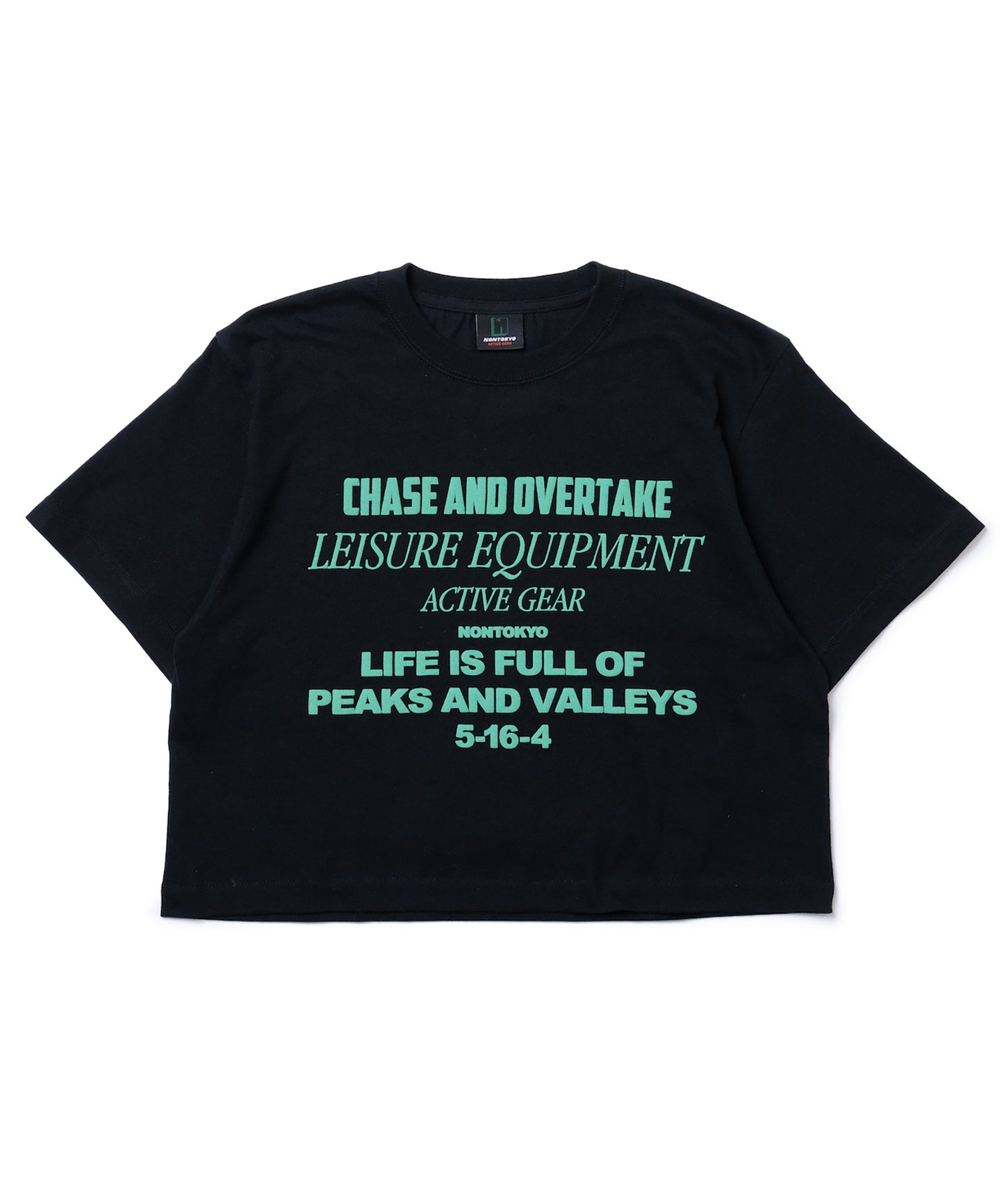 PRINT SHORT T-SHIRT(LETTERING) 【納期8月下旬】