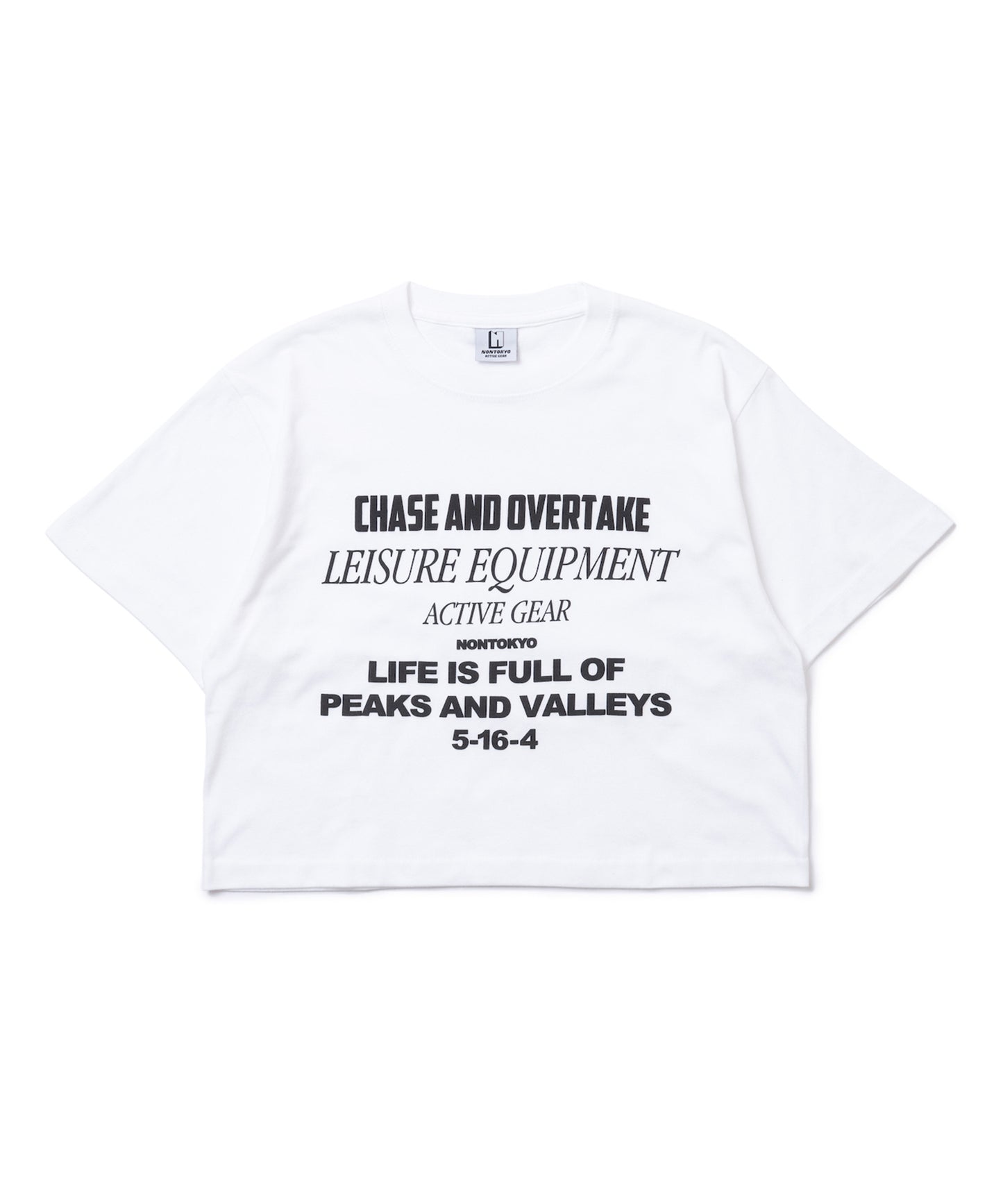 PRINT SHORT T-SHIRT(LETTERING) 【納期8月下旬】