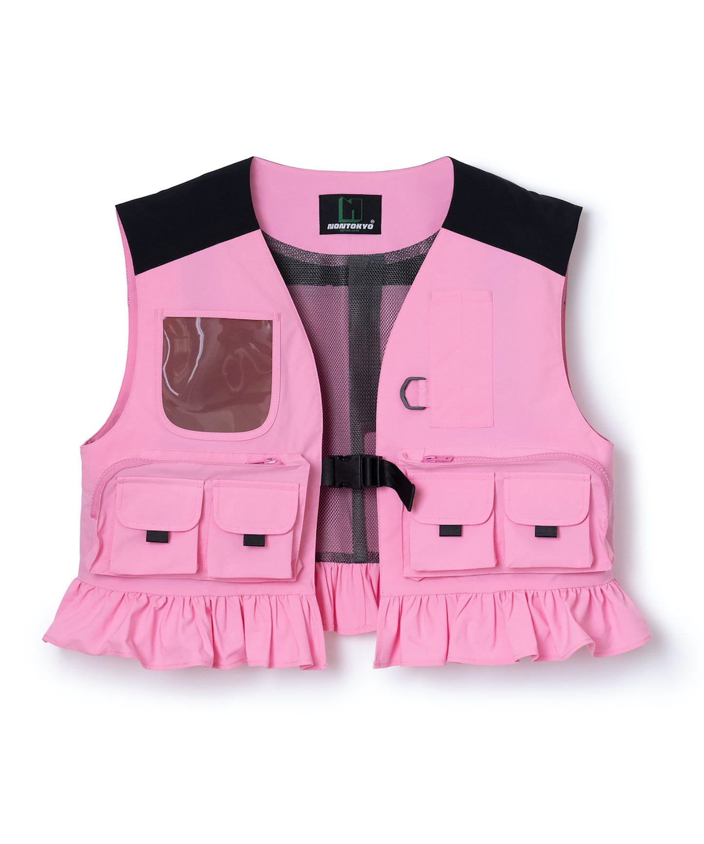 MULTIPOCKET FRILLVEST 【納期8月下旬】
